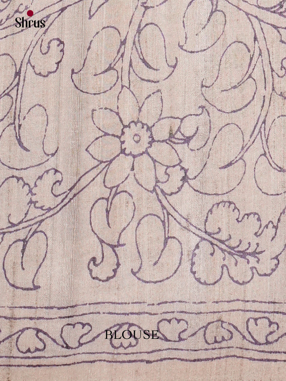 Semi Tussar Saree - EBS04647 - Shop on Shrus.com