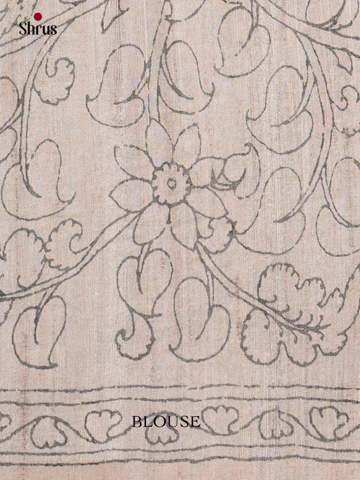Semi Tussar Saree - EBS04648 - Shop on Shrus.com