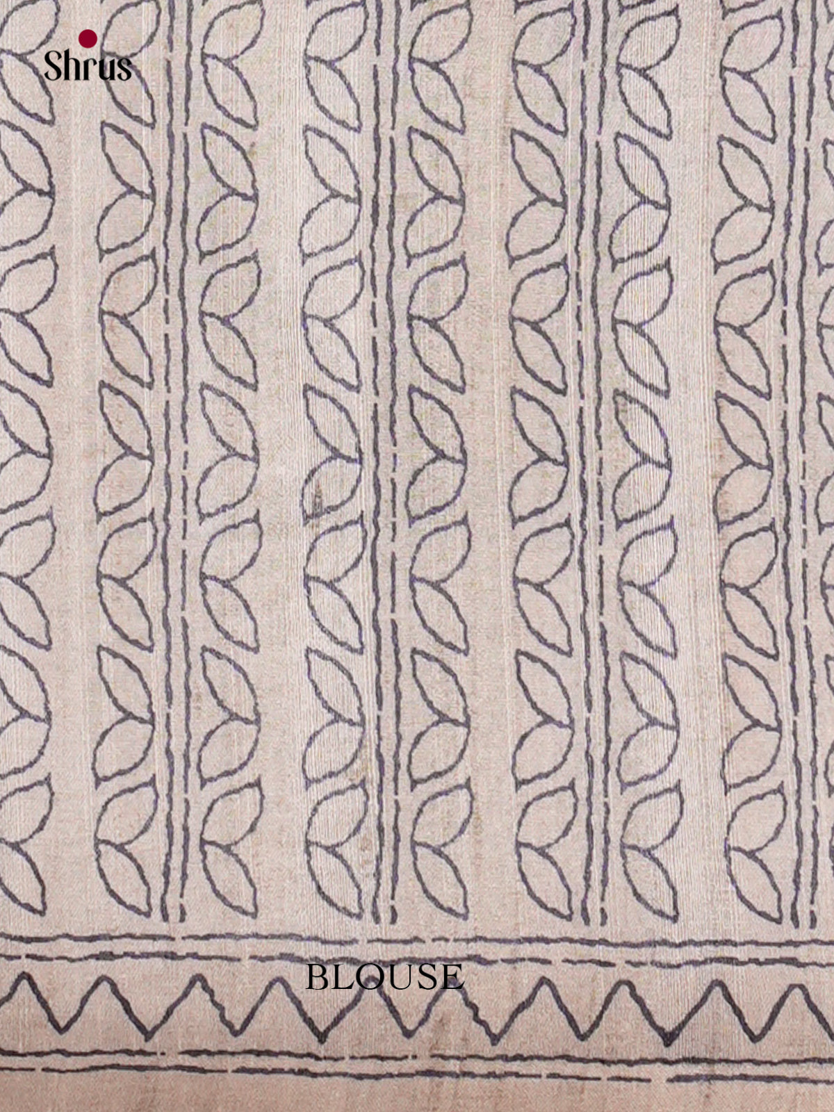 Semi Tussar Saree - EBS04649 - Shop on Shrus.com