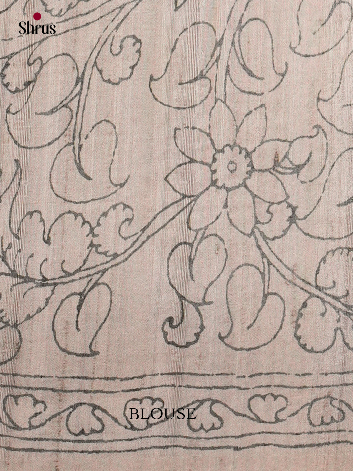 Semi Tussar Saree - EBS04656 - Shop on Shrus.com