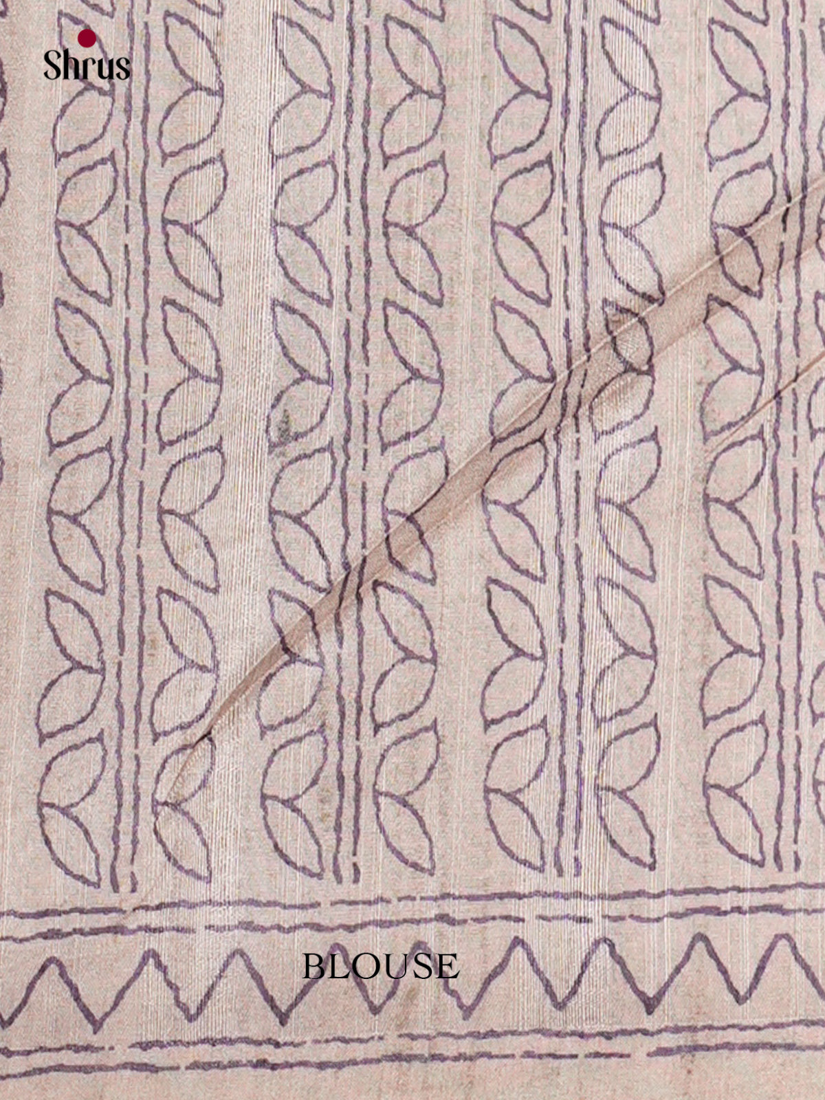 Semi Tussar Saree - EBS04659 - Shop on Shrus.com