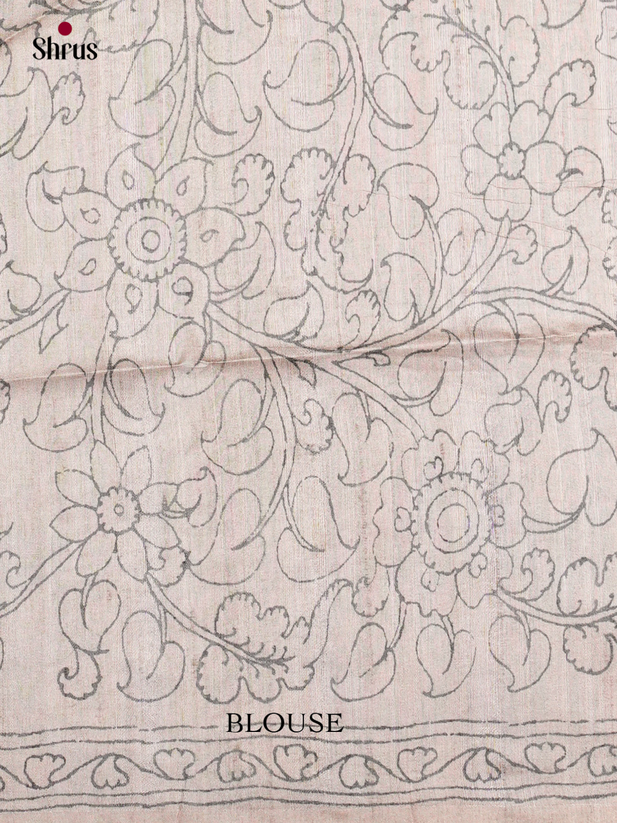 Semi Tussar Saree - EBS04660 - Shop on Shrus.com
