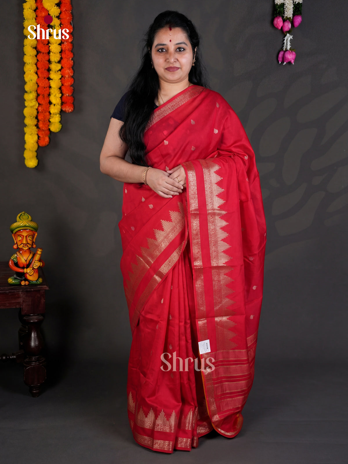 EBS05262 - Semi Chiniya - Saree - Shop on Shrus.com