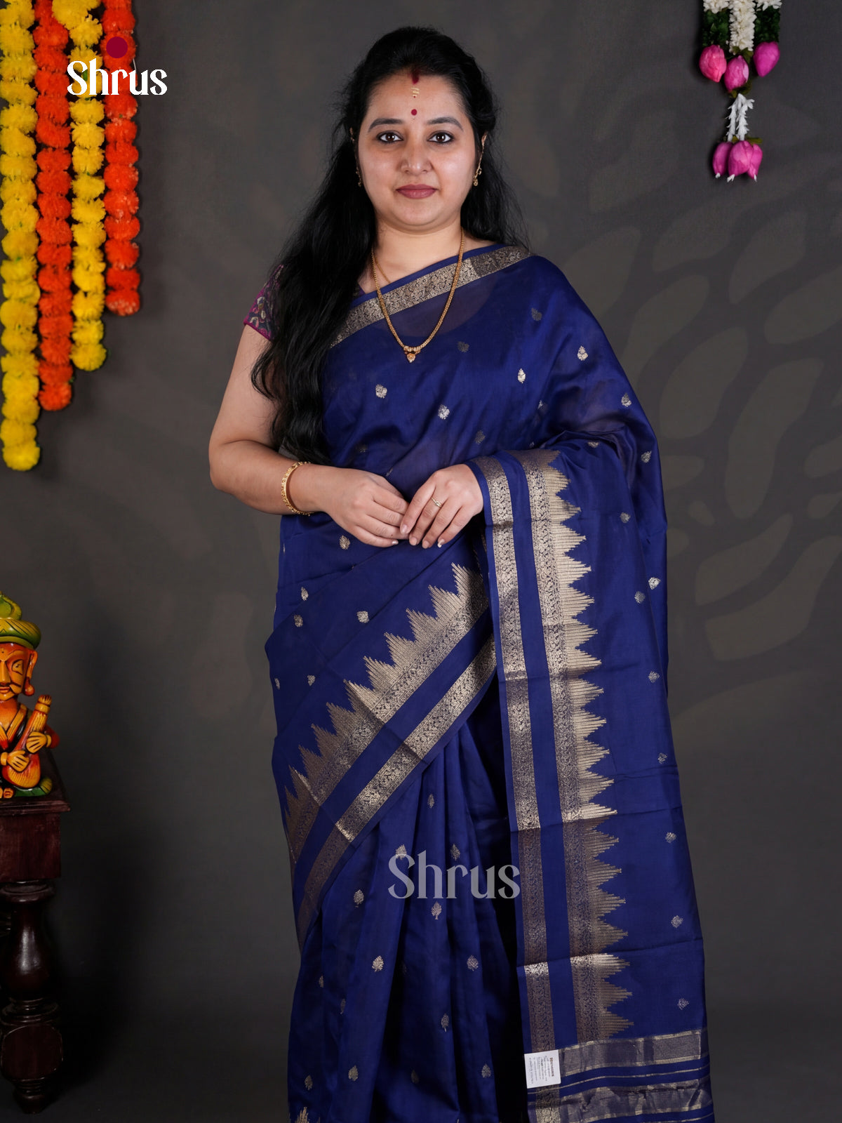 EBS05269 - Semi Chiniya - Saree - Shop on Shrus.com