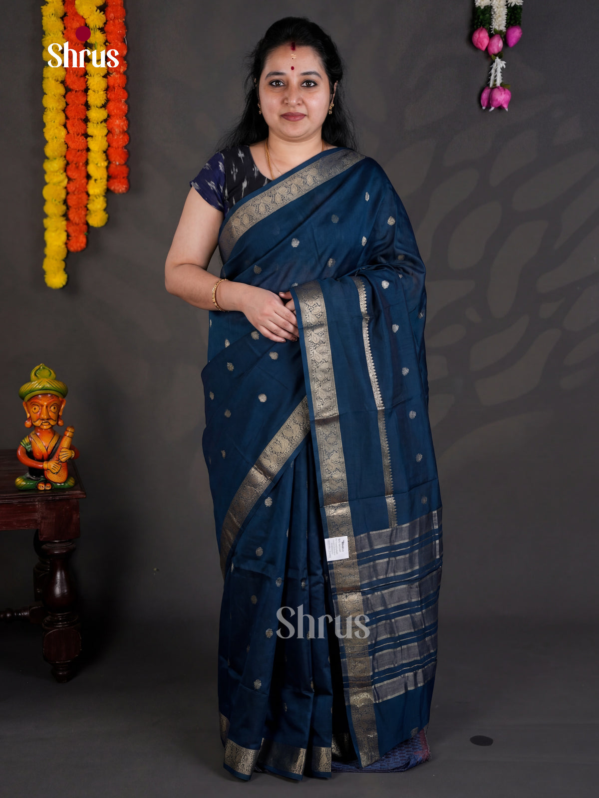 EBS05316 - Semi Chiniya - Saree - Shop on Shrus.com