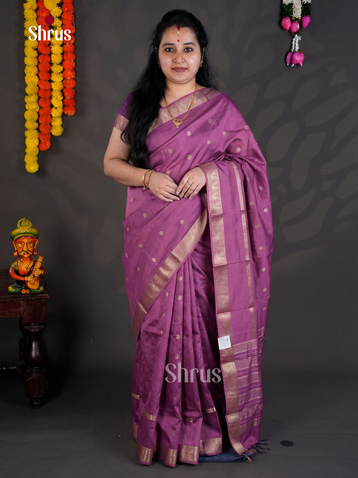 EBS05318 - Semi Chiniya - Saree - Shop on Shrus.com