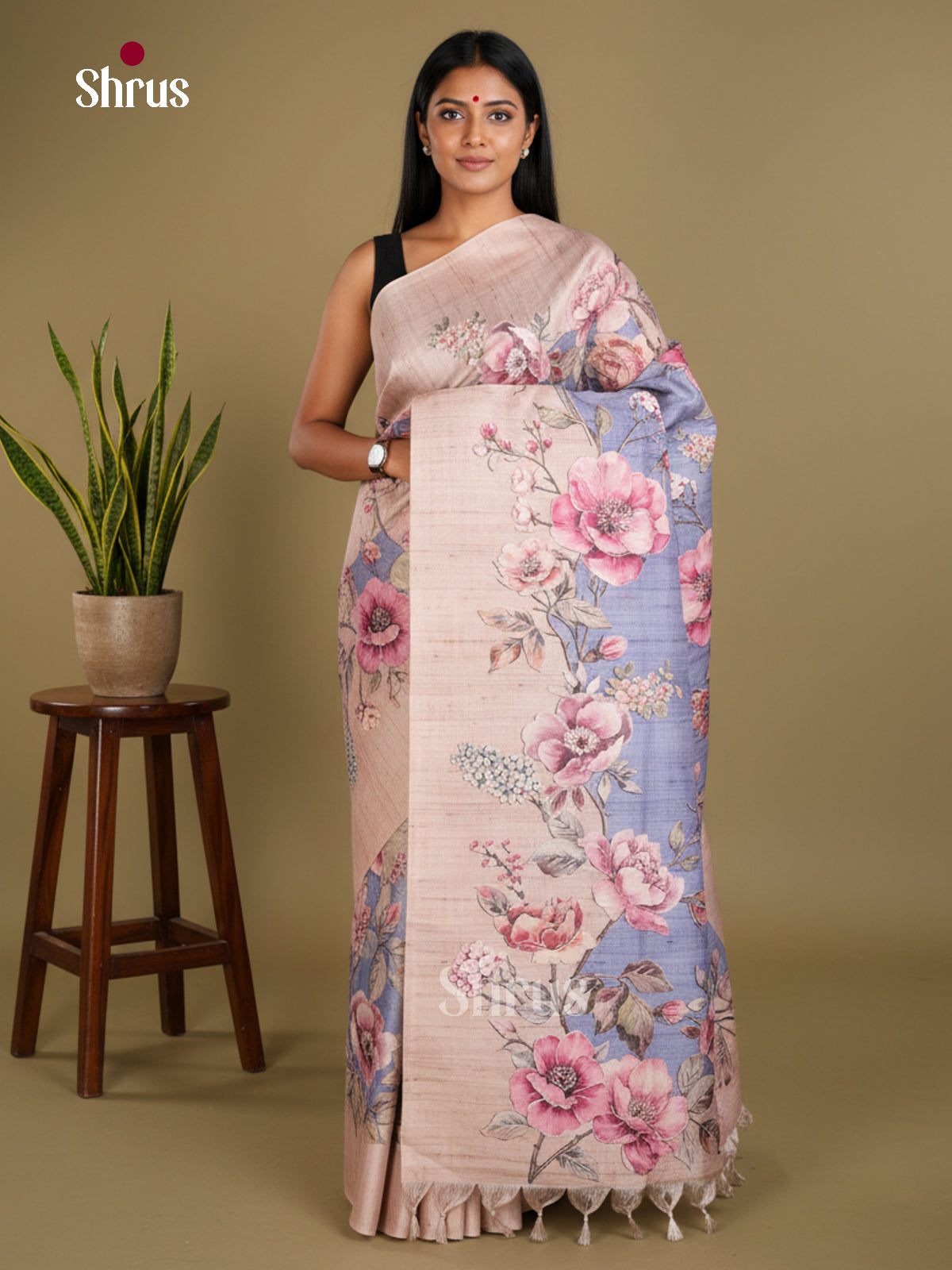Semi matka Saree - EBS11125 - Shop on Shrus.com