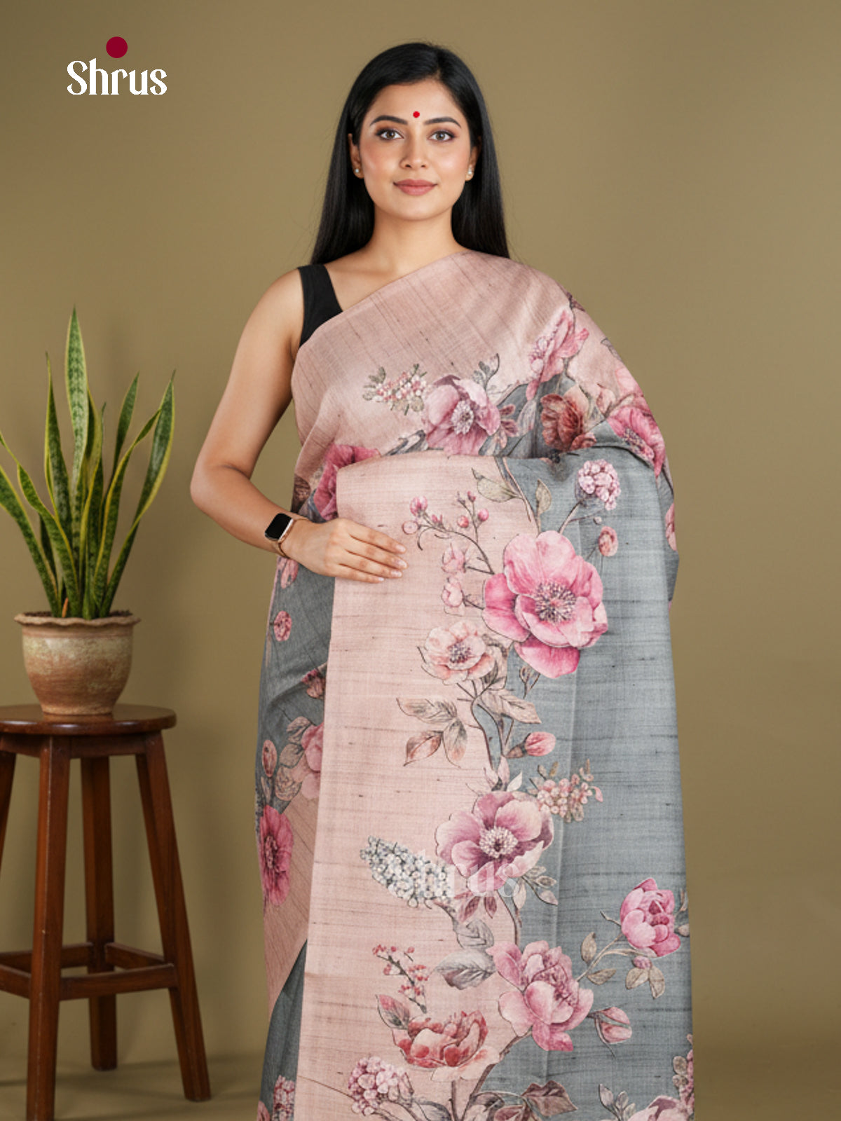 Semi matka Saree - EBS11126 - Shop on Shrus.com
