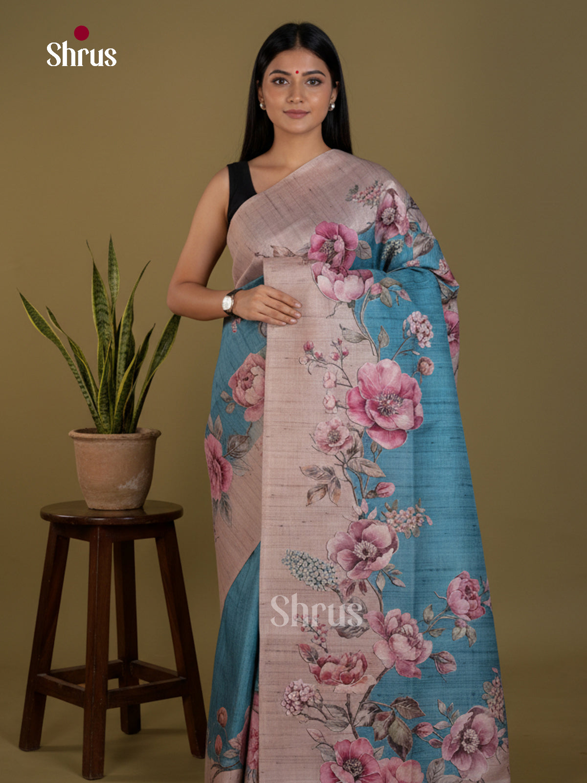 Semi matka Saree - EBS11127 - Shop on Shrus.com