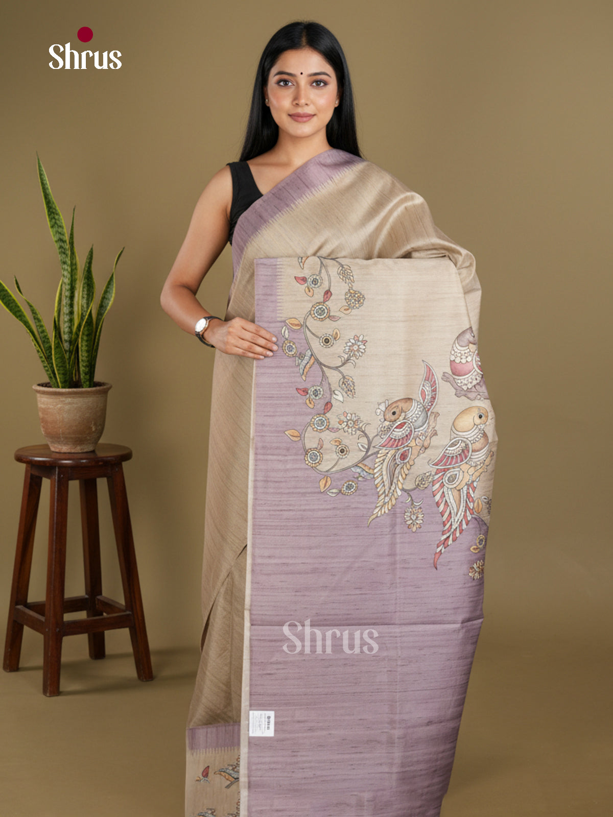 Semi matka Saree - EBS11135 - Shop on Shrus.com
