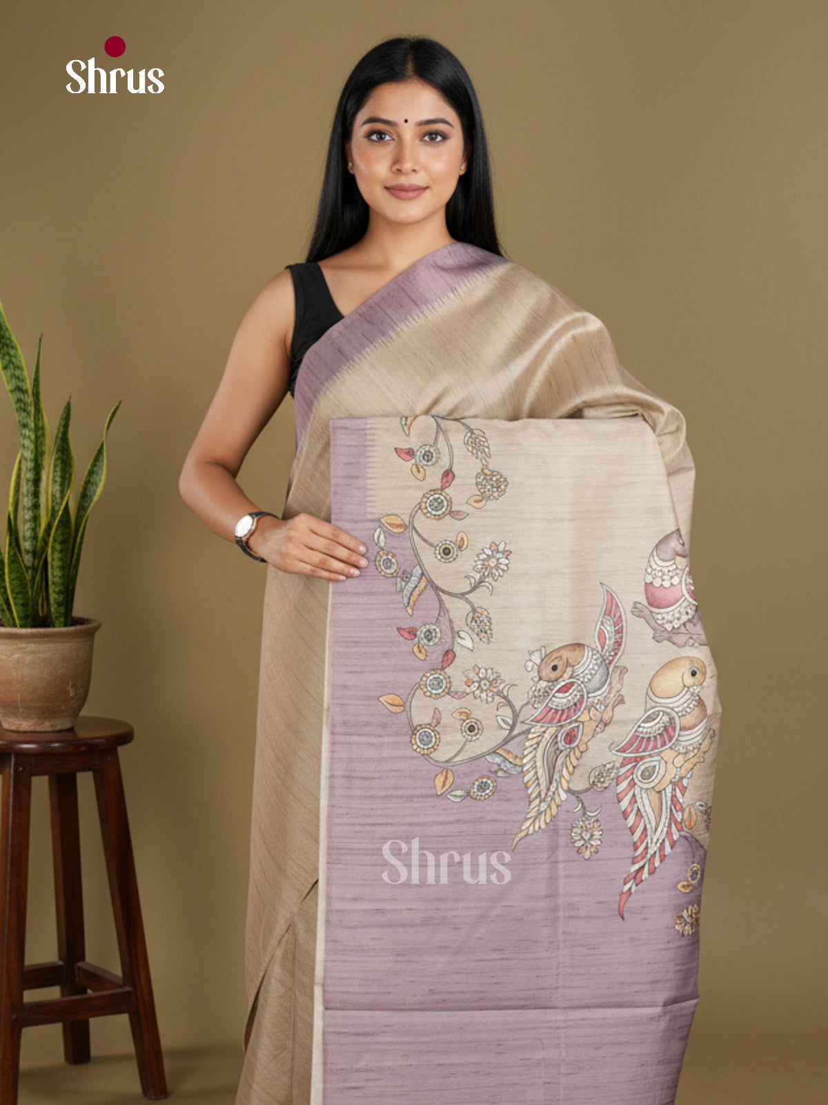 Semi matka Saree - EBS11135 - Shop on Shrus.com