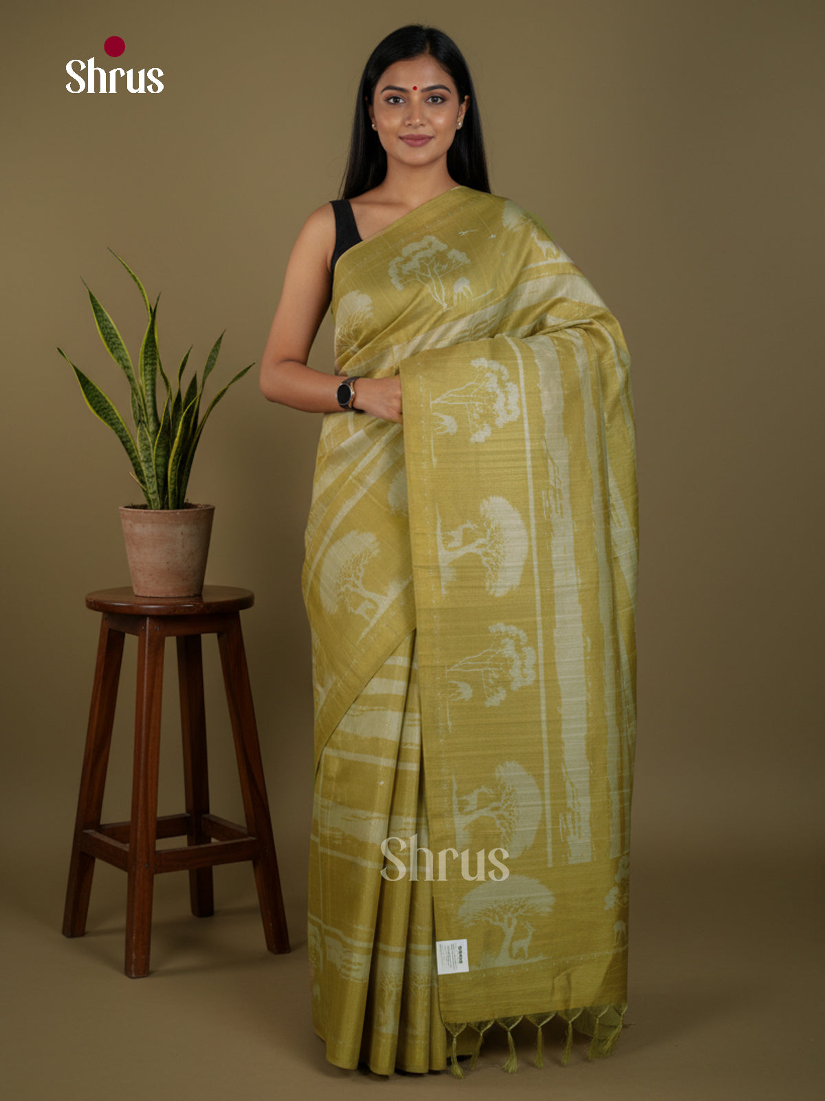 Semi matka Saree - EBS11154 - Shop on Shrus.com