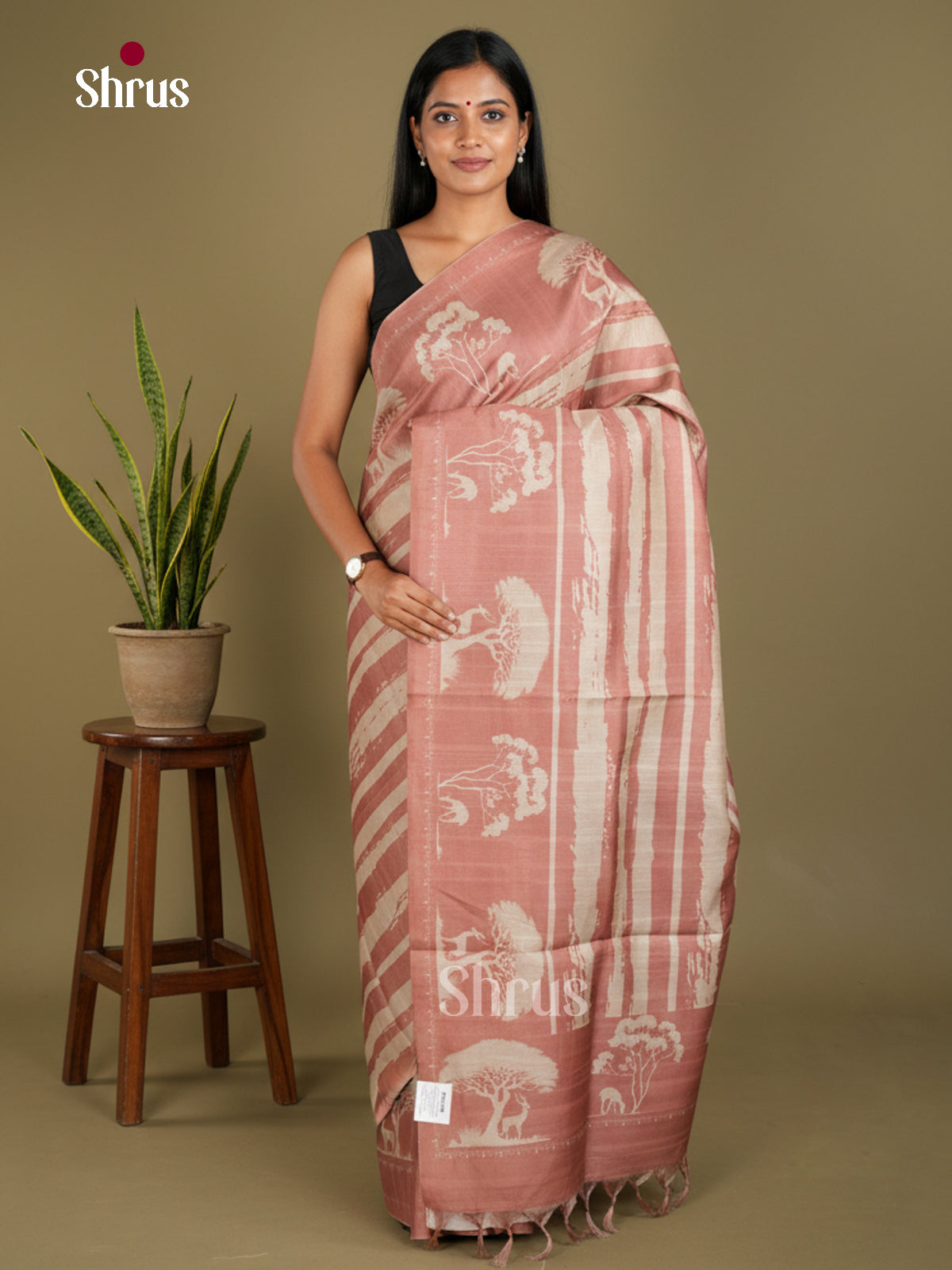 Semi matka Saree - EBS11160 - Shop on Shrus.com