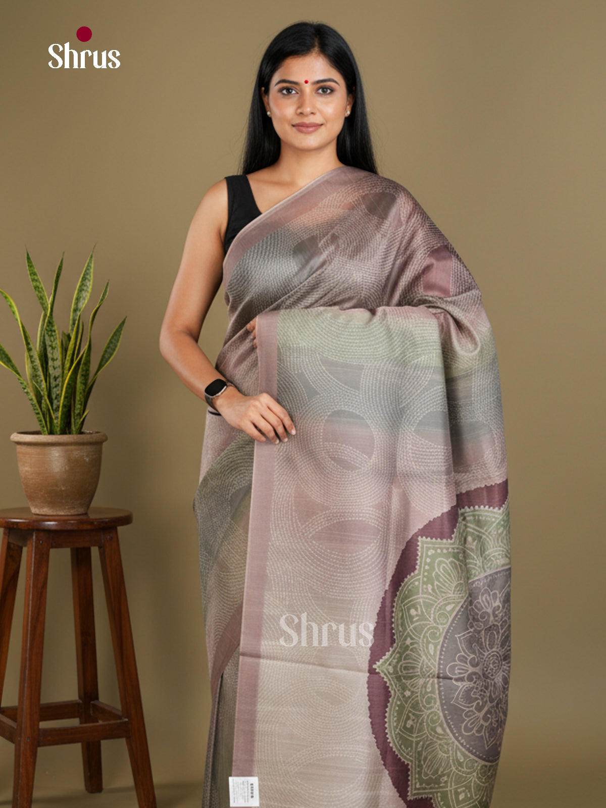 Semi matka Saree - EBS11166 - Shop on Shrus.com