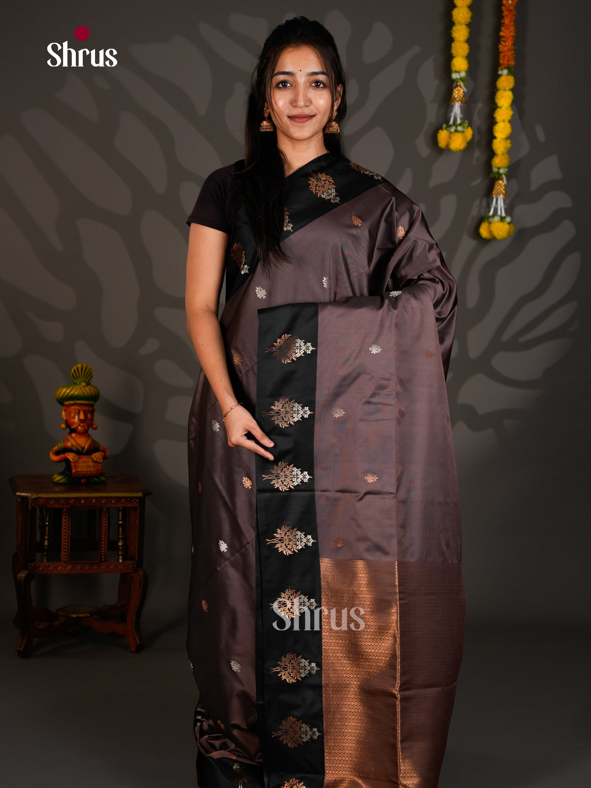 Semi Softsilk Saree - EBS11169 - Shop on Shrus.com