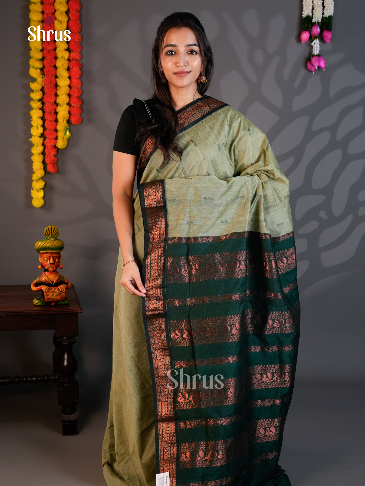 EBS13007 - Kalyani Cotton - Saree - Shop on Shrus.com
