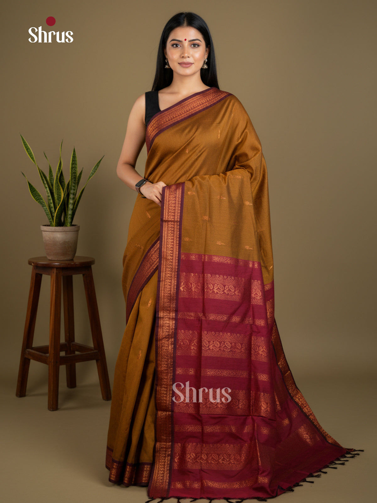Kalyani Cotton Saree - EBS13010 - Shop on Shrus.com