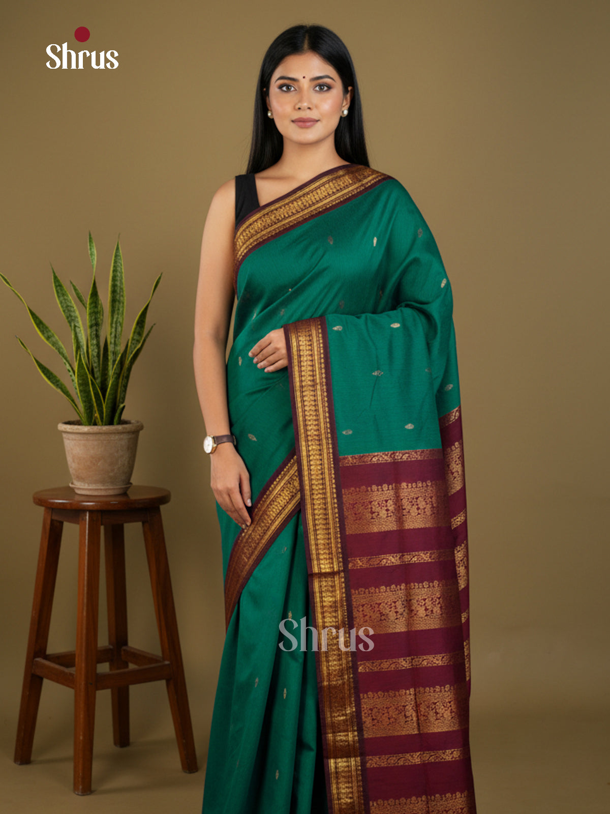 Kalyani Cotton Saree - EBS13011 - Shop on Shrus.com