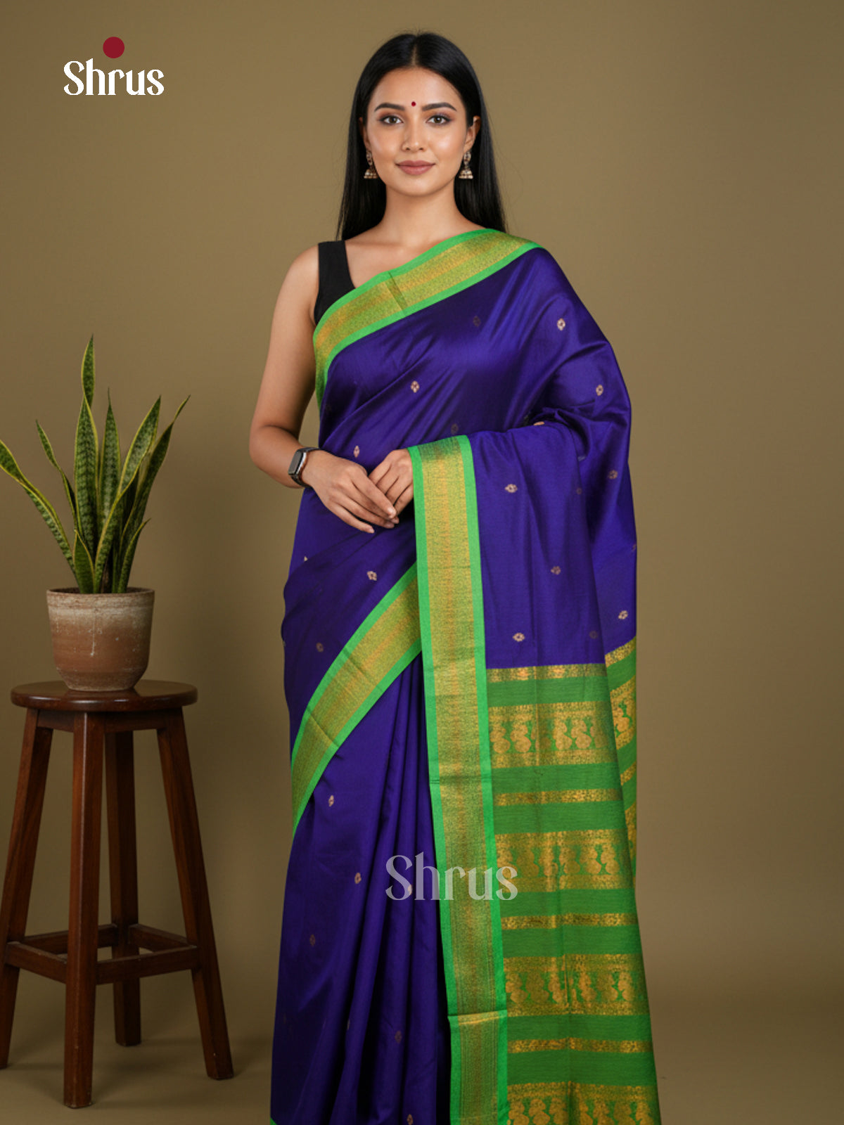 Kalyani Cotton Saree - EBS13017 - Shop on Shrus.com
