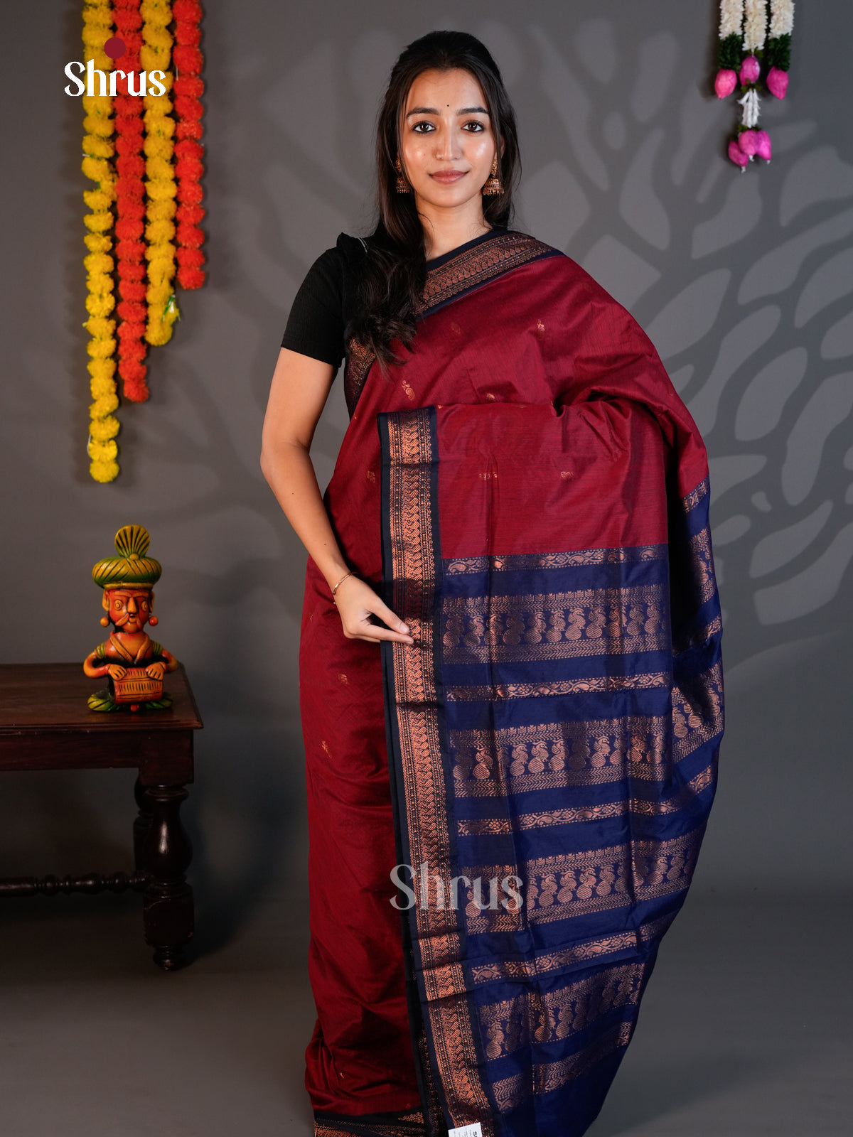 EBS13023 - Kalyani Cotton - Saree - Shop on Shrus.com