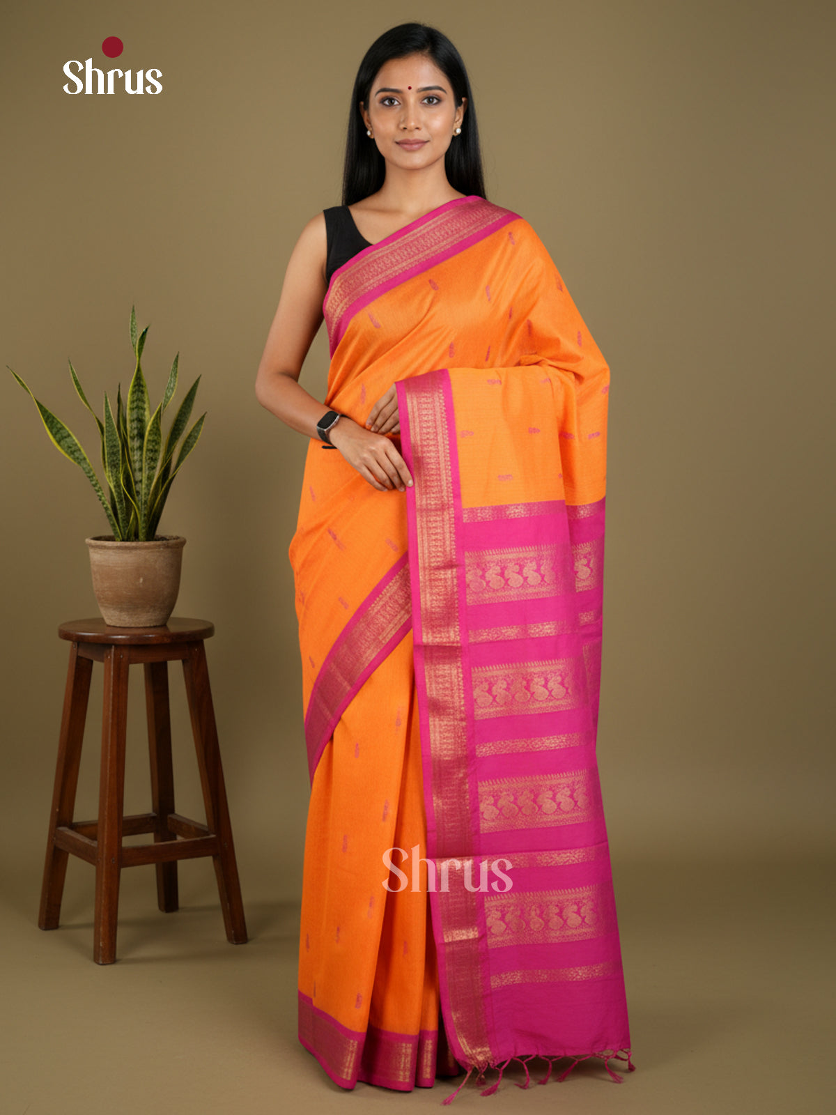 Kalyani Cotton Saree - EBS13024 - Shop on Shrus.com