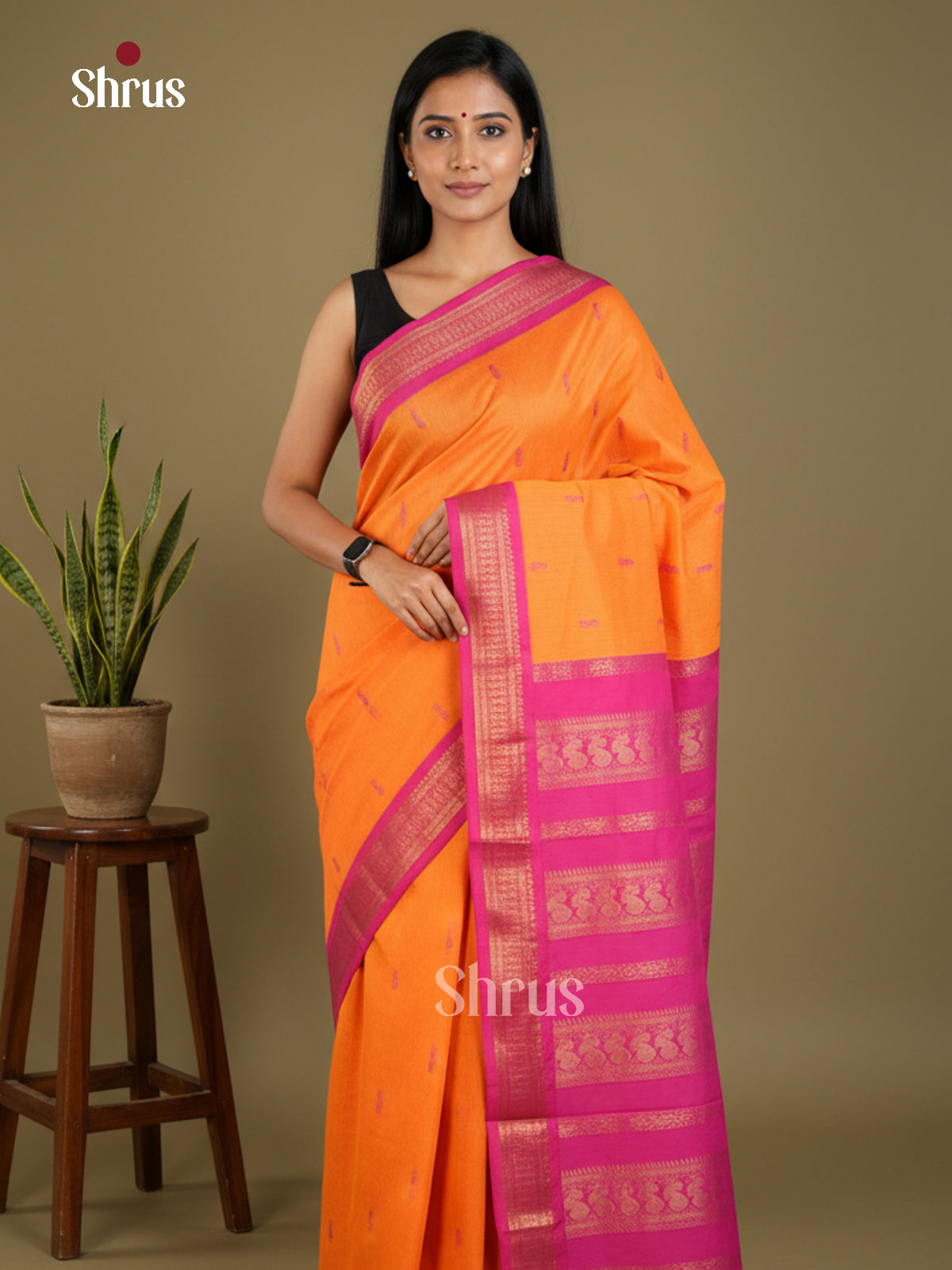 Kalyani Cotton Saree - EBS13024 - Shop on Shrus.com