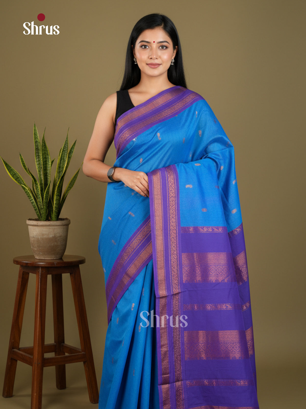 Kalyani Cotton Saree - EBS13028 - Shop on Shrus.com