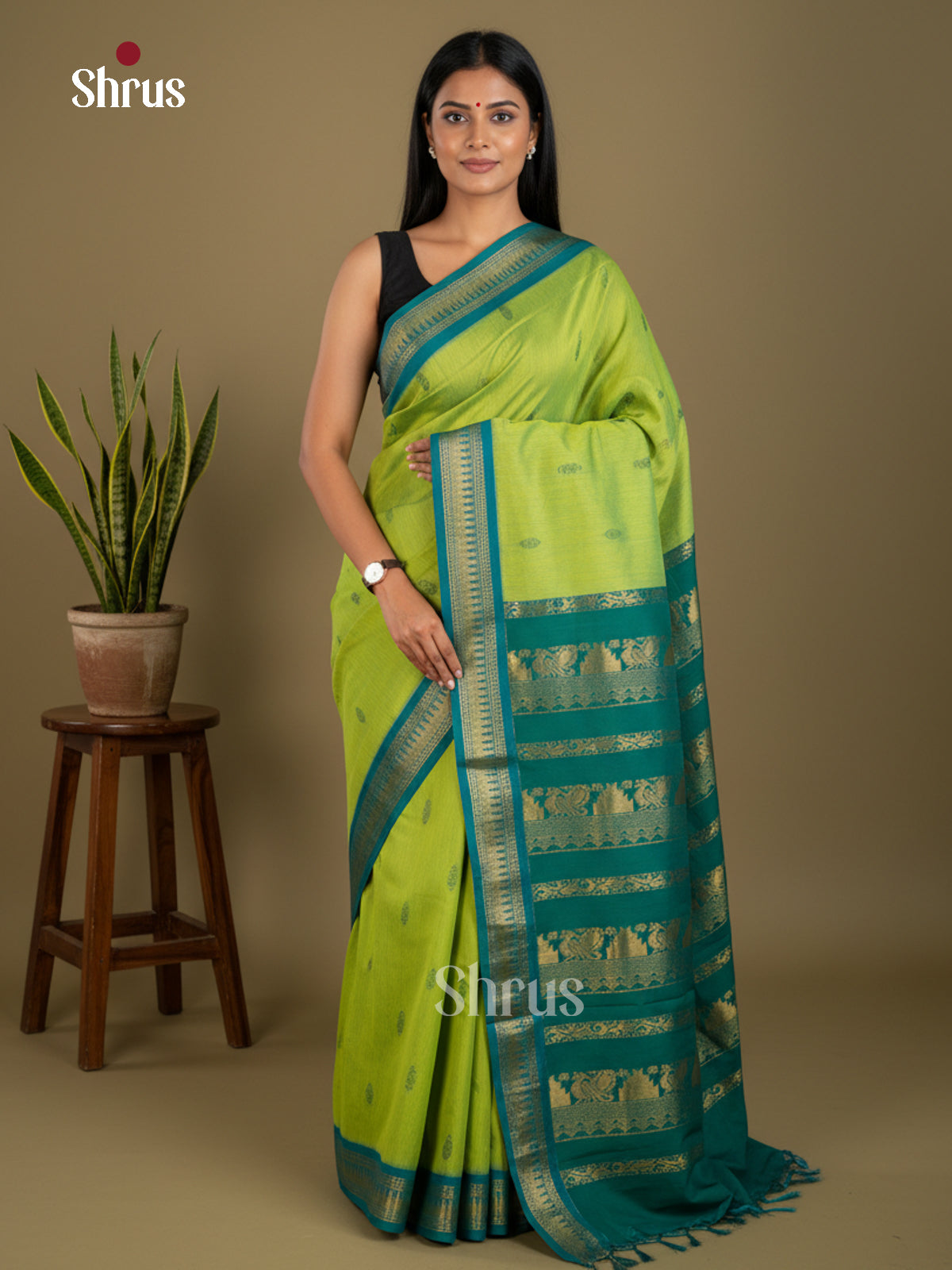 Kalyani Cotton Saree - EBS13030 - Shop on Shrus.com