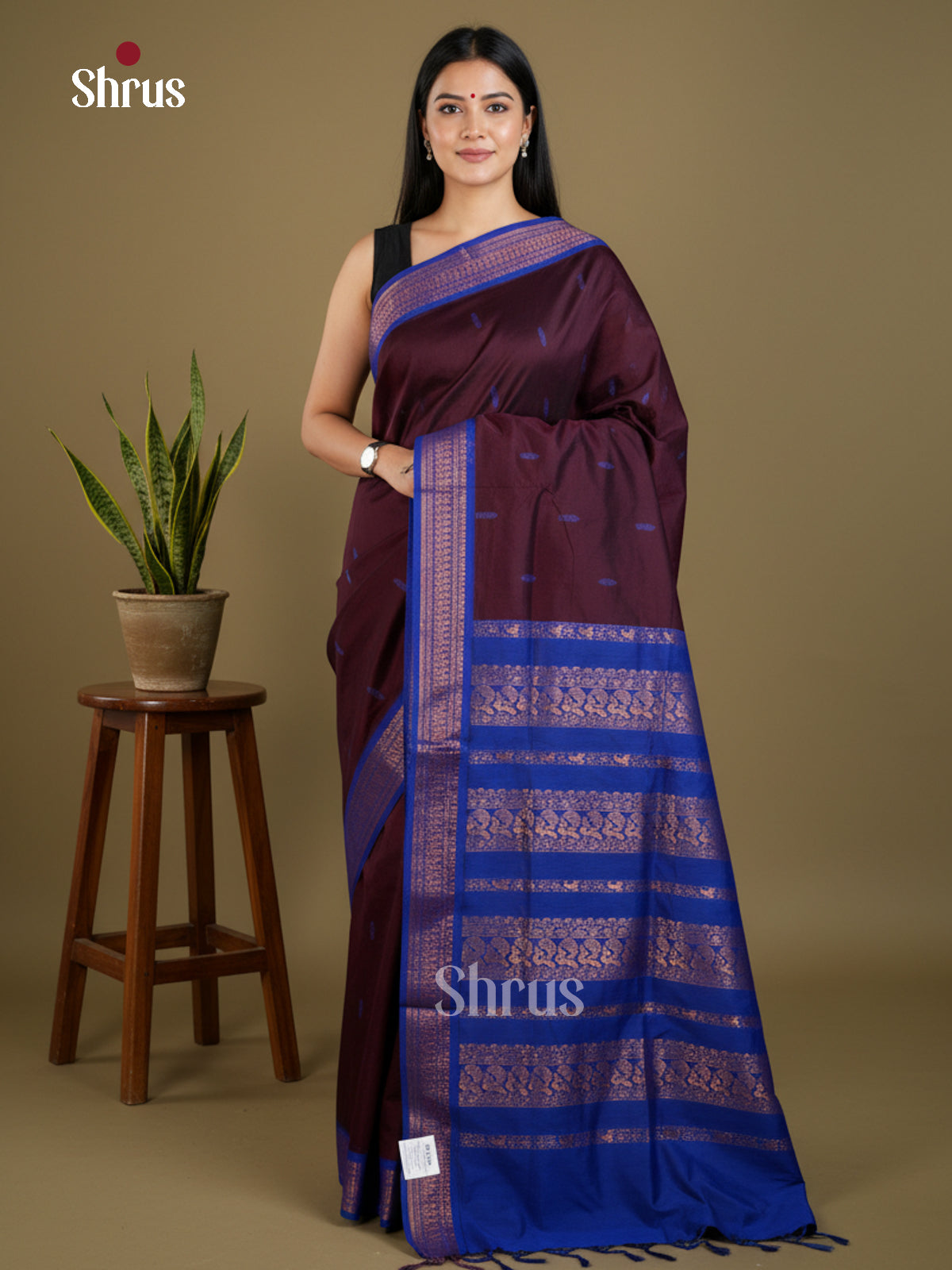 Kalyani Cotton Saree - EBS13033 - Shop on Shrus.com