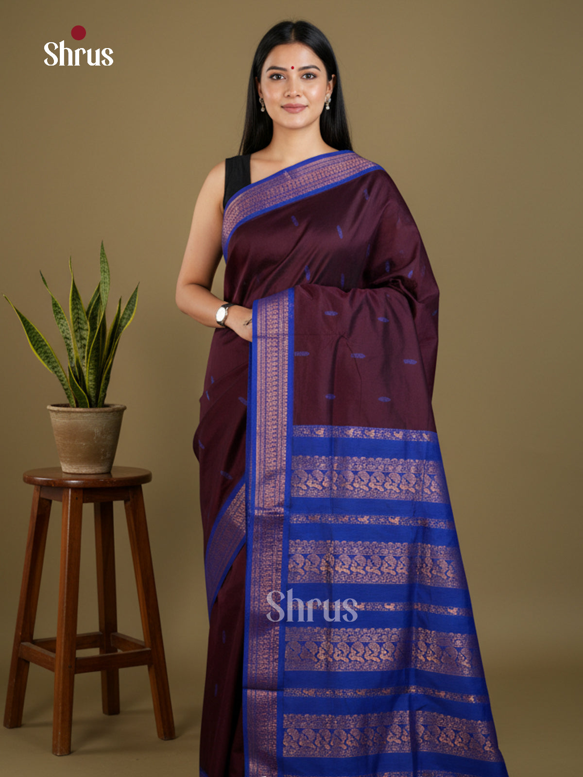 Kalyani Cotton Saree - EBS13033 - Shop on Shrus.com