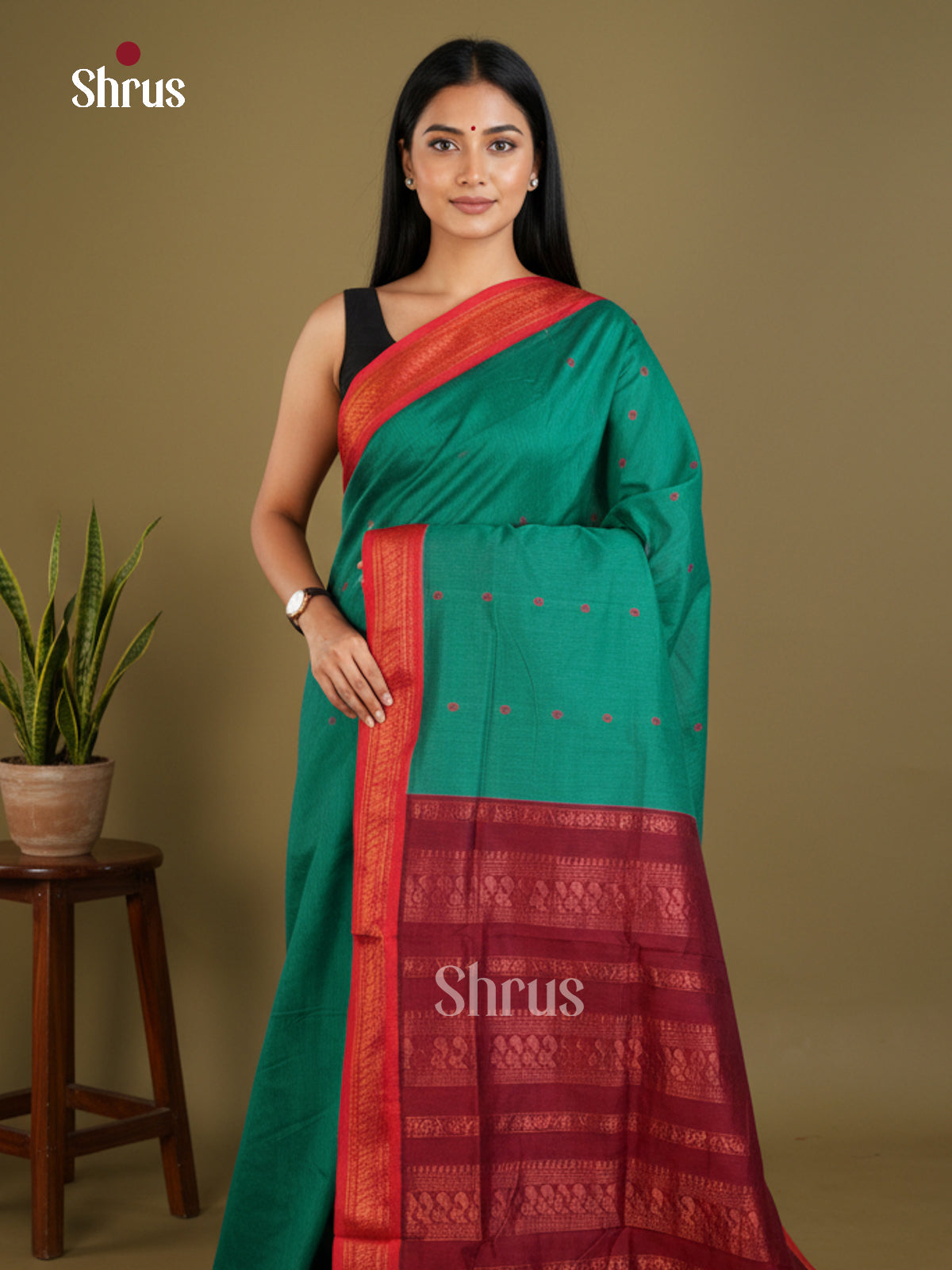 Kalyani Cotton Saree - EBS13034 - Shop on Shrus.com
