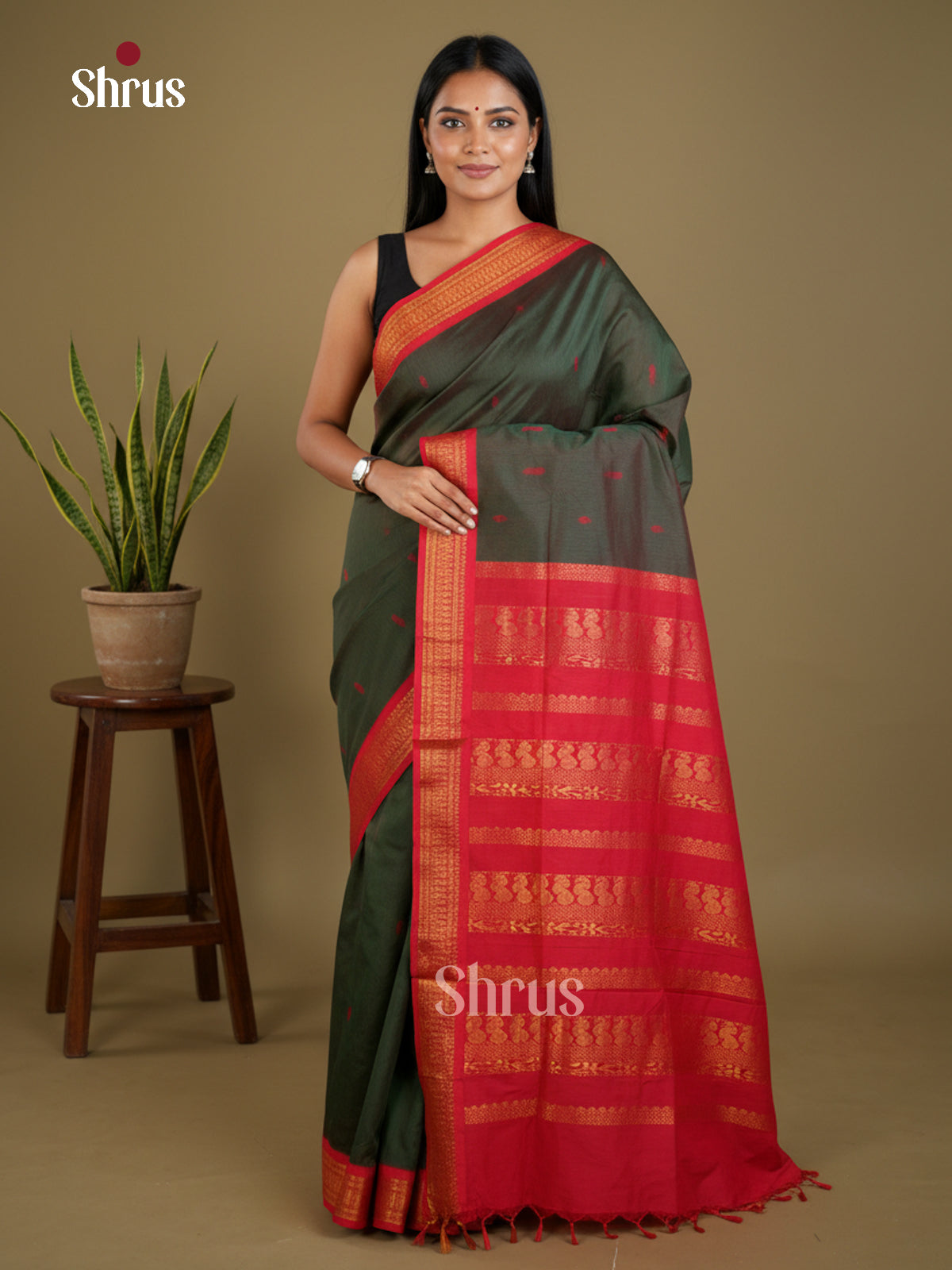Kalyani Cotton Saree - EBS13036 - Shop on Shrus.com