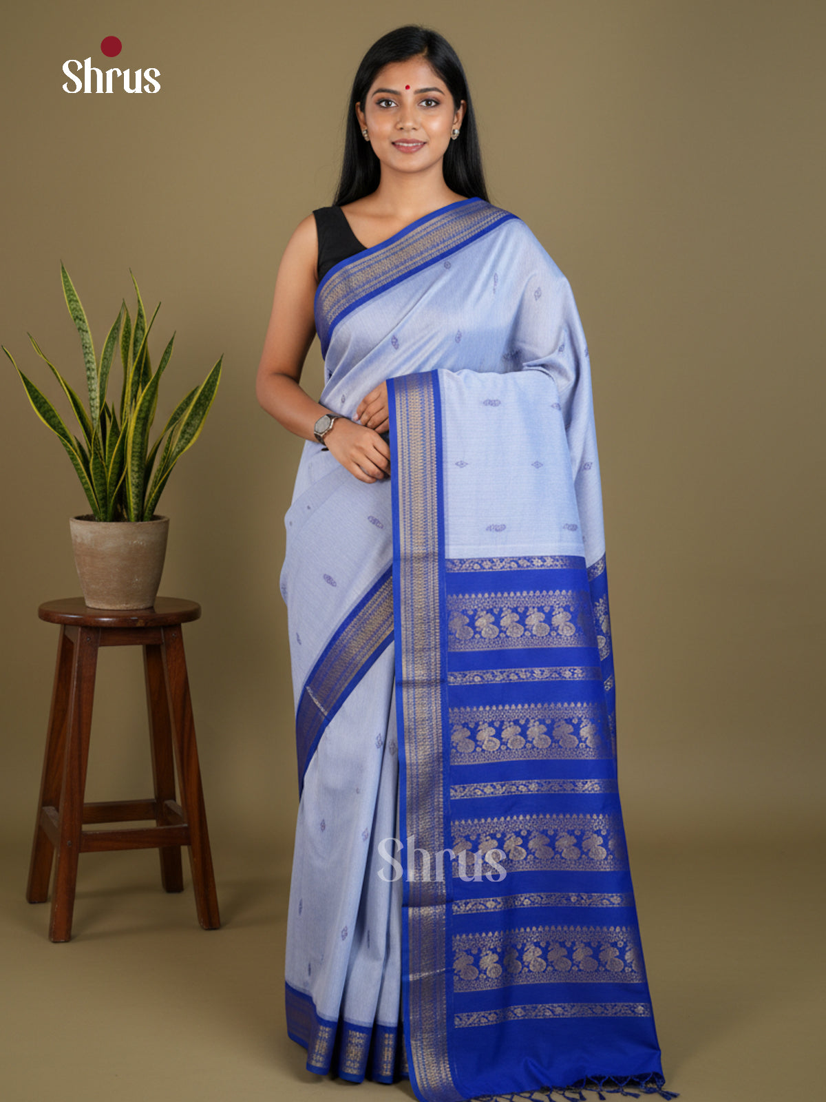 Kalyani Cotton Saree - EBS13037 - Shop on Shrus.com