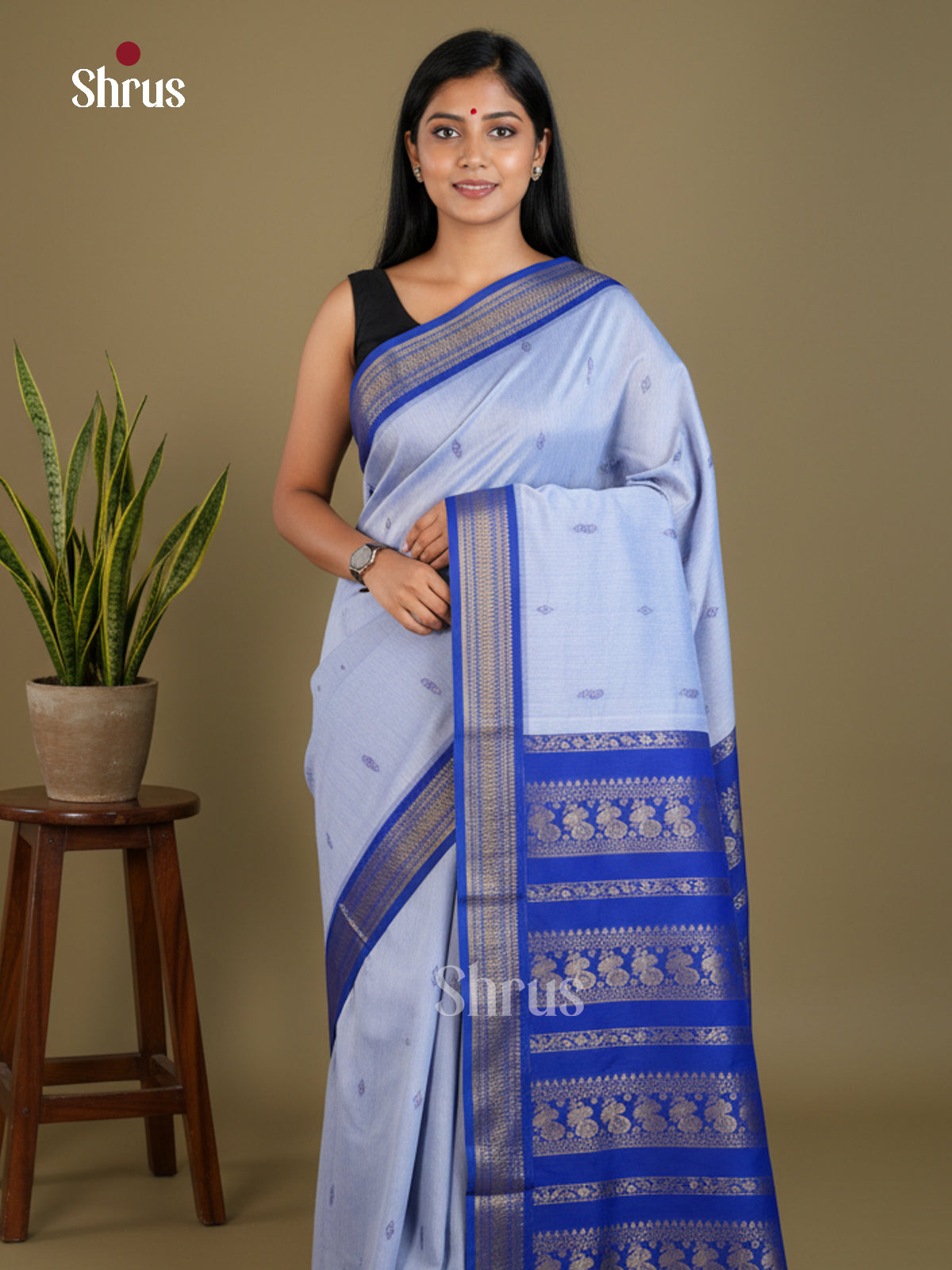 Kalyani Cotton Saree - EBS13037 - Shop on Shrus.com