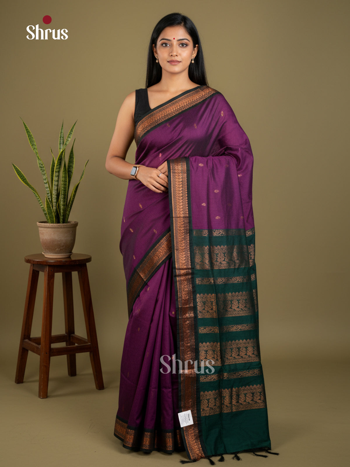 Kalyani Cotton Saree - EBS13044 - Shop on Shrus.com