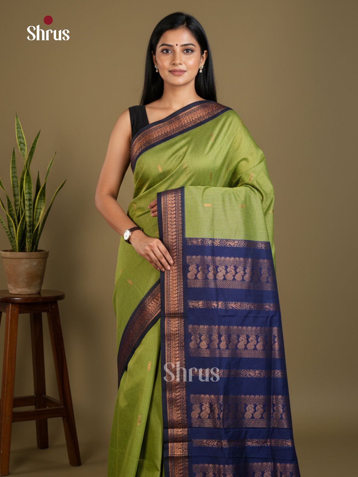 Kalyani Cotton Saree - EBS13047 - Shop on Shrus.com