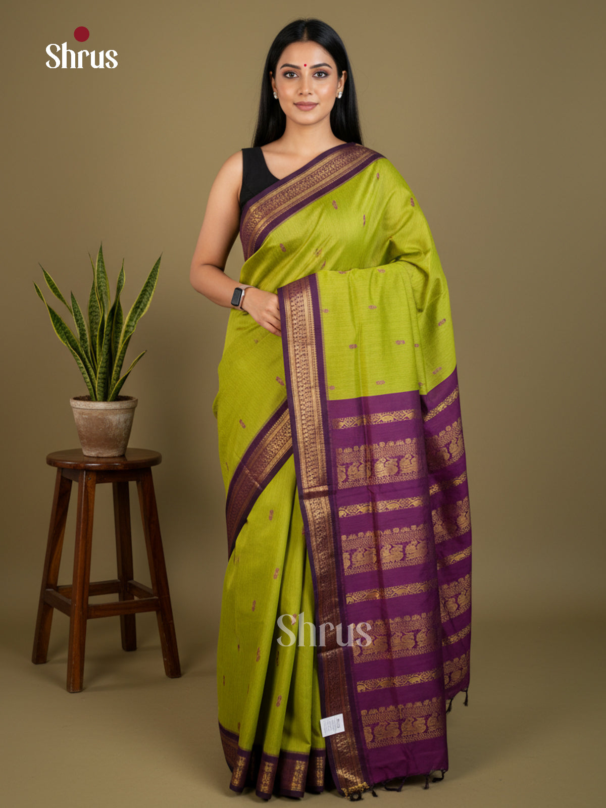 Kalyani Cotton Saree - EBS13055 - Shop on Shrus.com