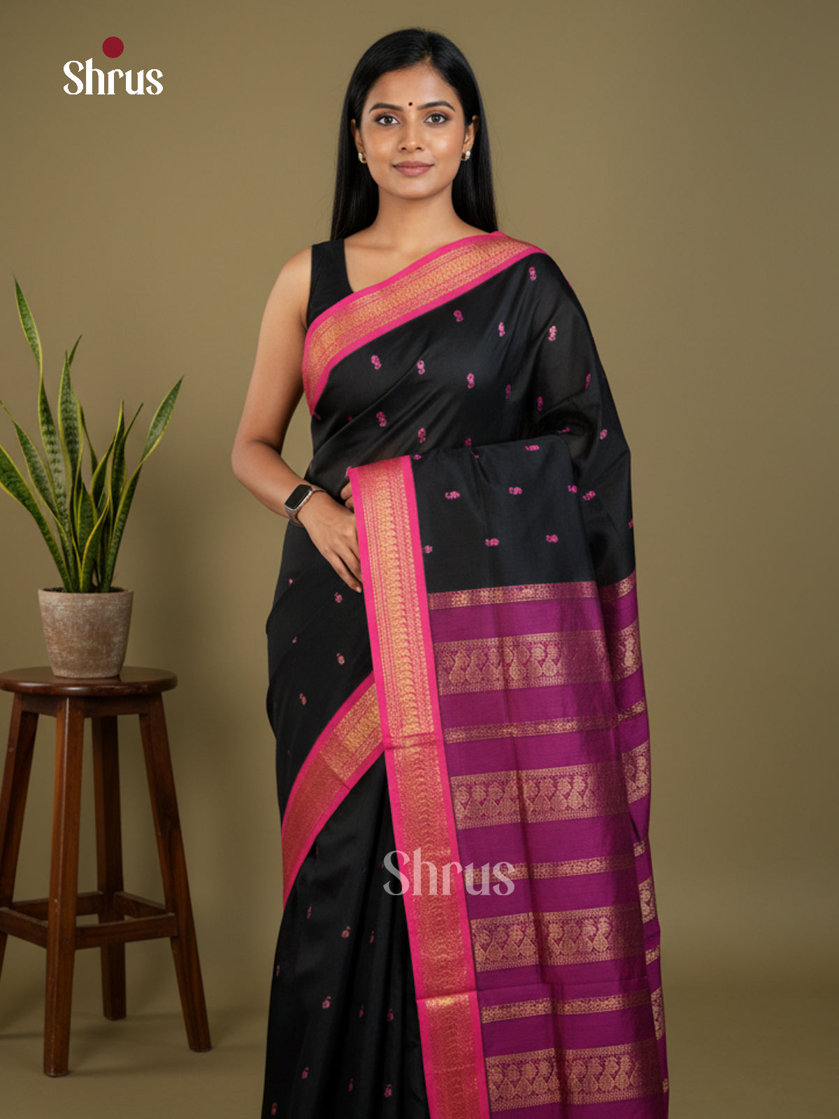 Kalyani Cotton Saree - EBS14013 - Shop on Shrus.com