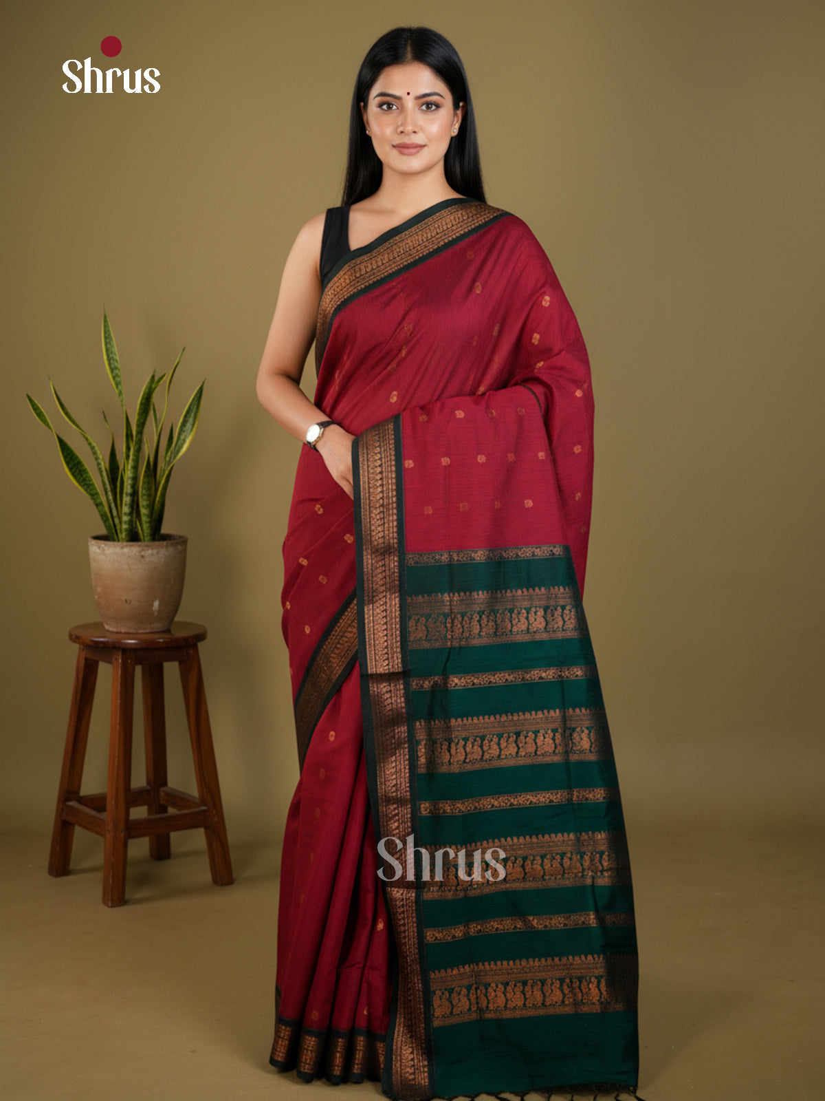 Kalyani Cotton Saree - EBS14014 - Shop on Shrus.com