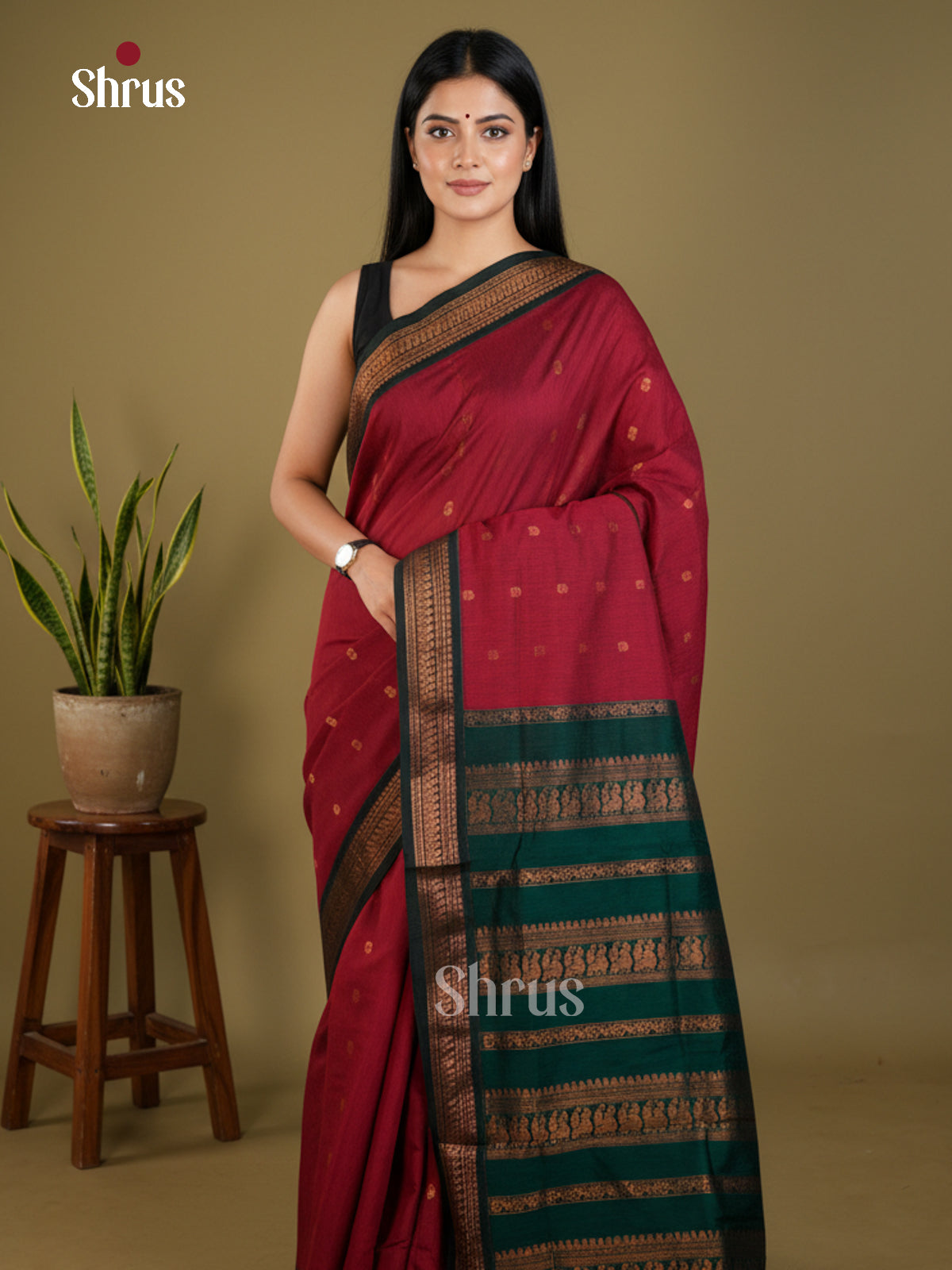 Kalyani Cotton Saree - EBS14014 - Shop on Shrus.com