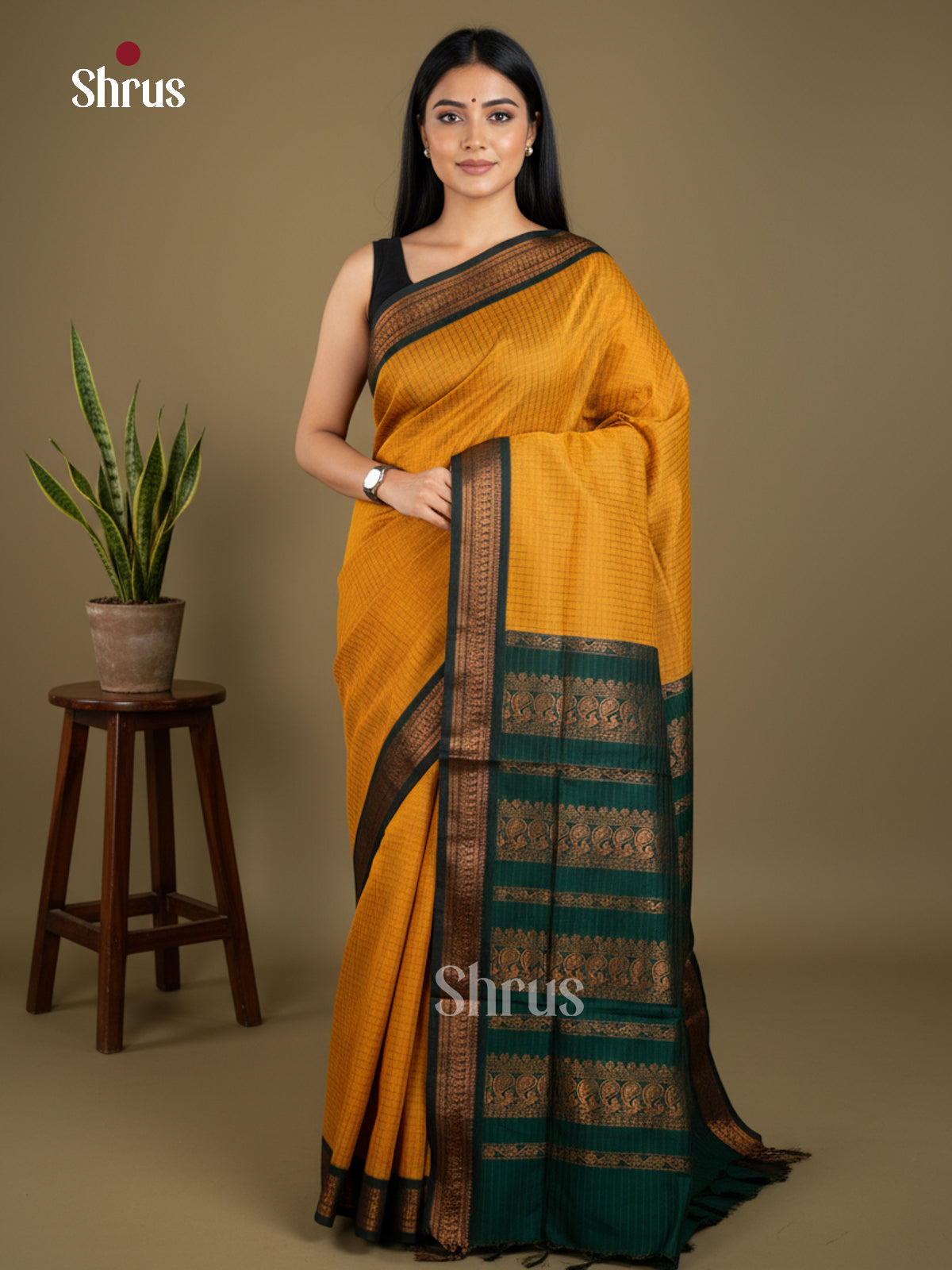 Kalyani Cotton Saree - EBS14017 - Shop on Shrus.com