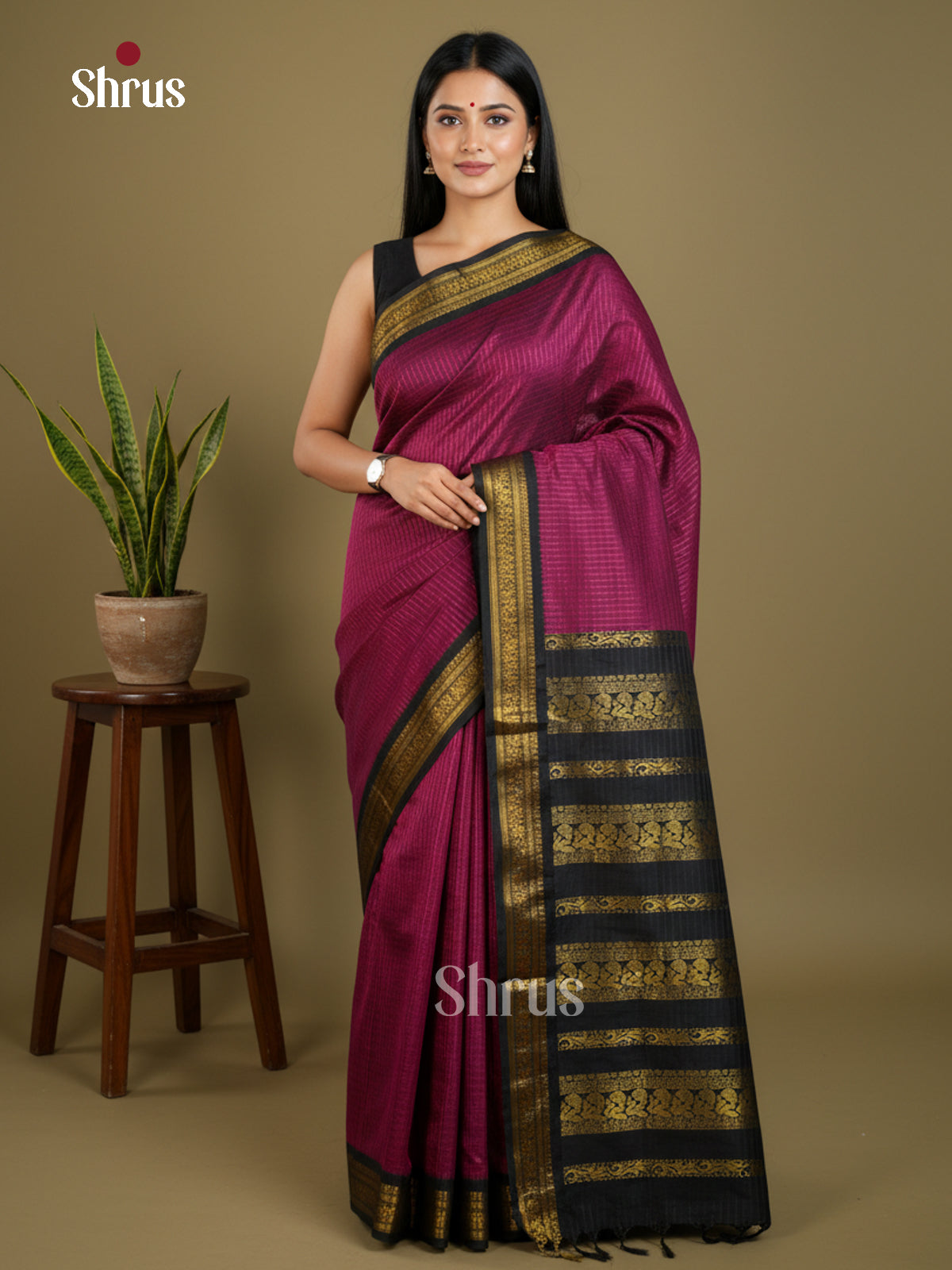 Kalyani Cotton Saree - EBS14019 - Shop on Shrus.com