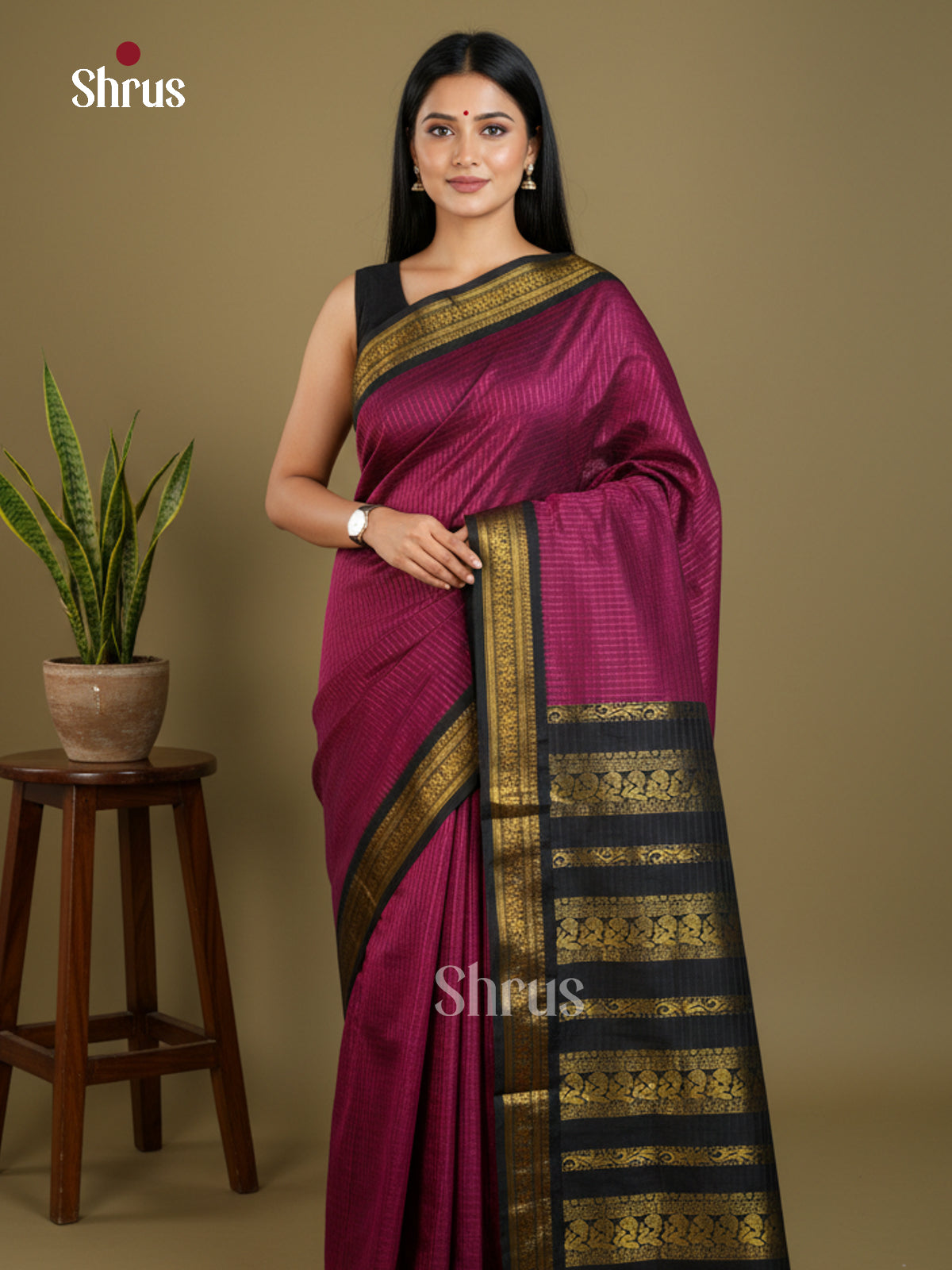 Kalyani Cotton Saree - EBS14019 - Shop on Shrus.com