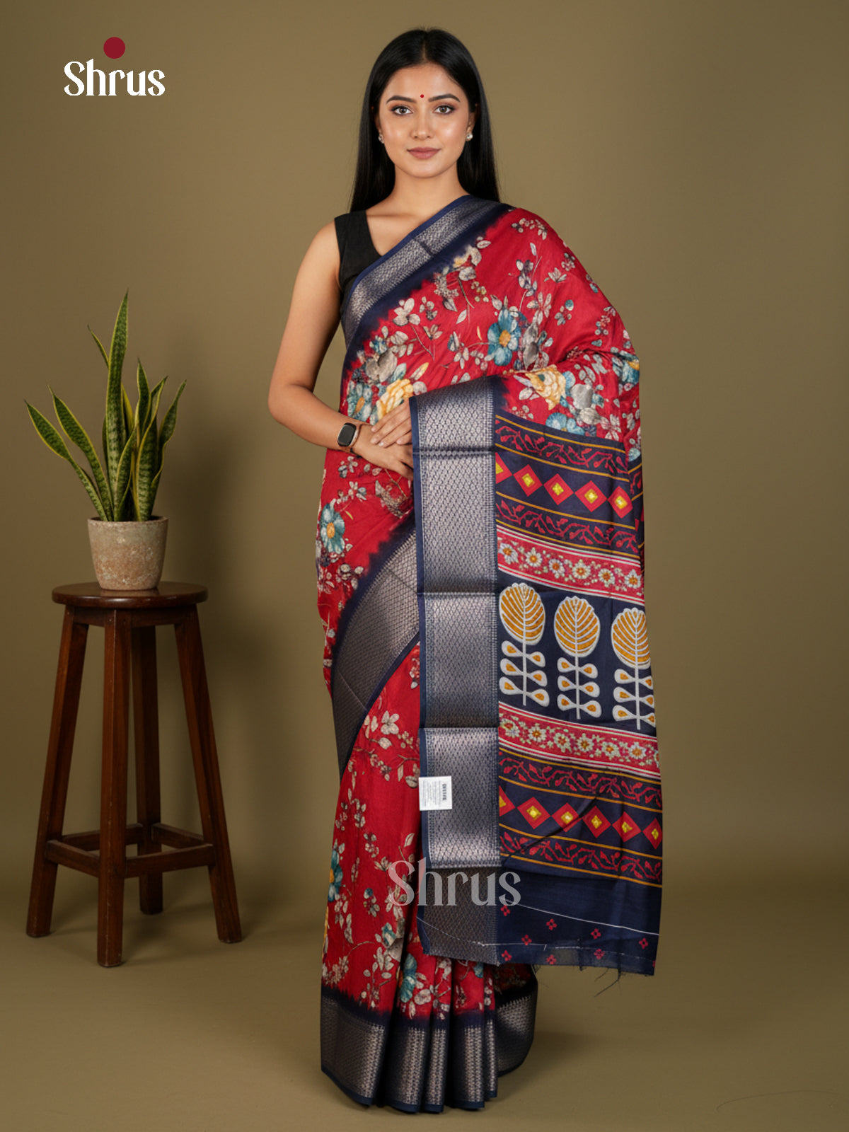EBS14092 - Semi Crepe - Saree - Shop on Shrus.com