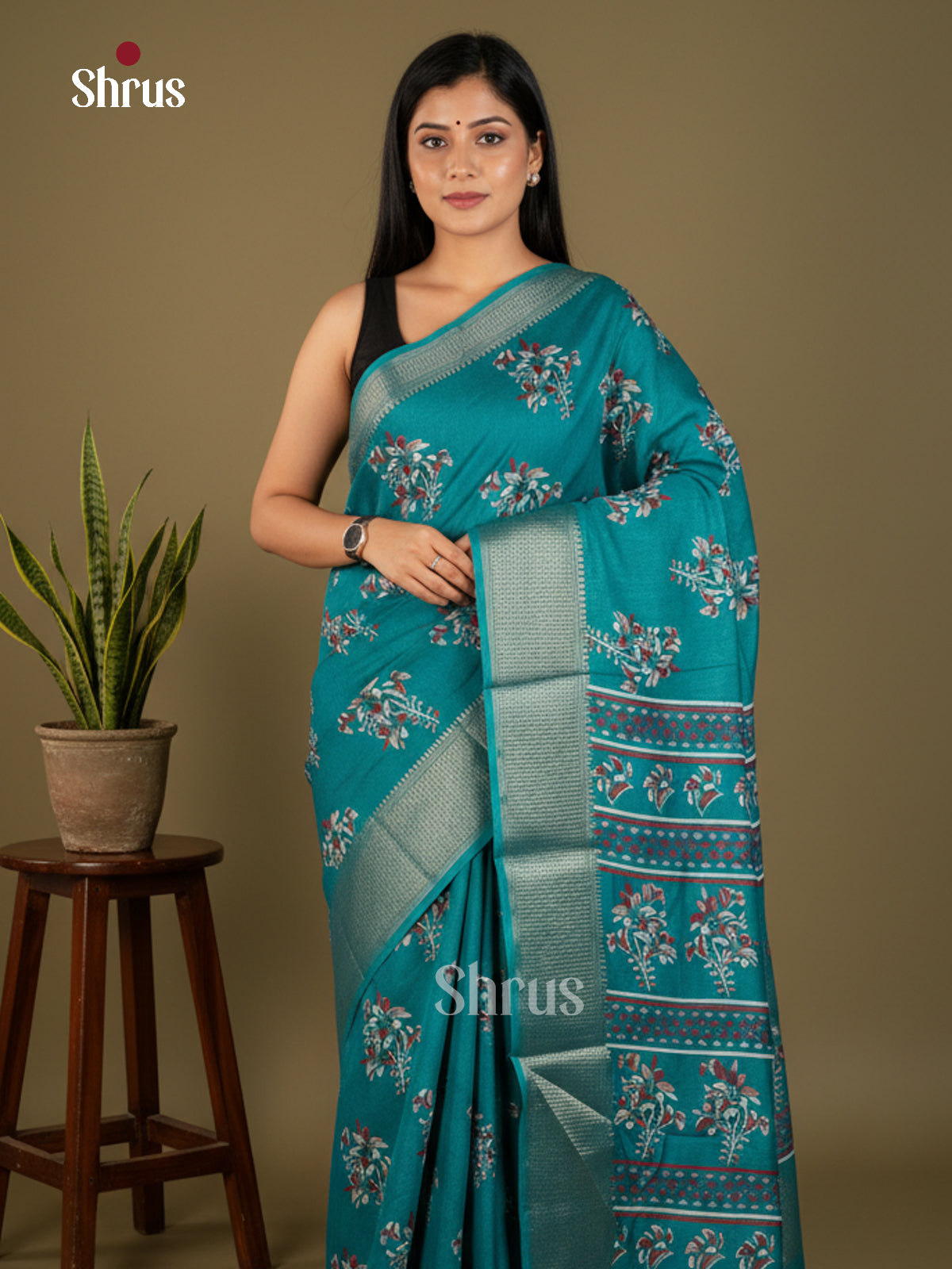 EBS14147 - Semi Crepe - Saree - Shop on Shrus.com