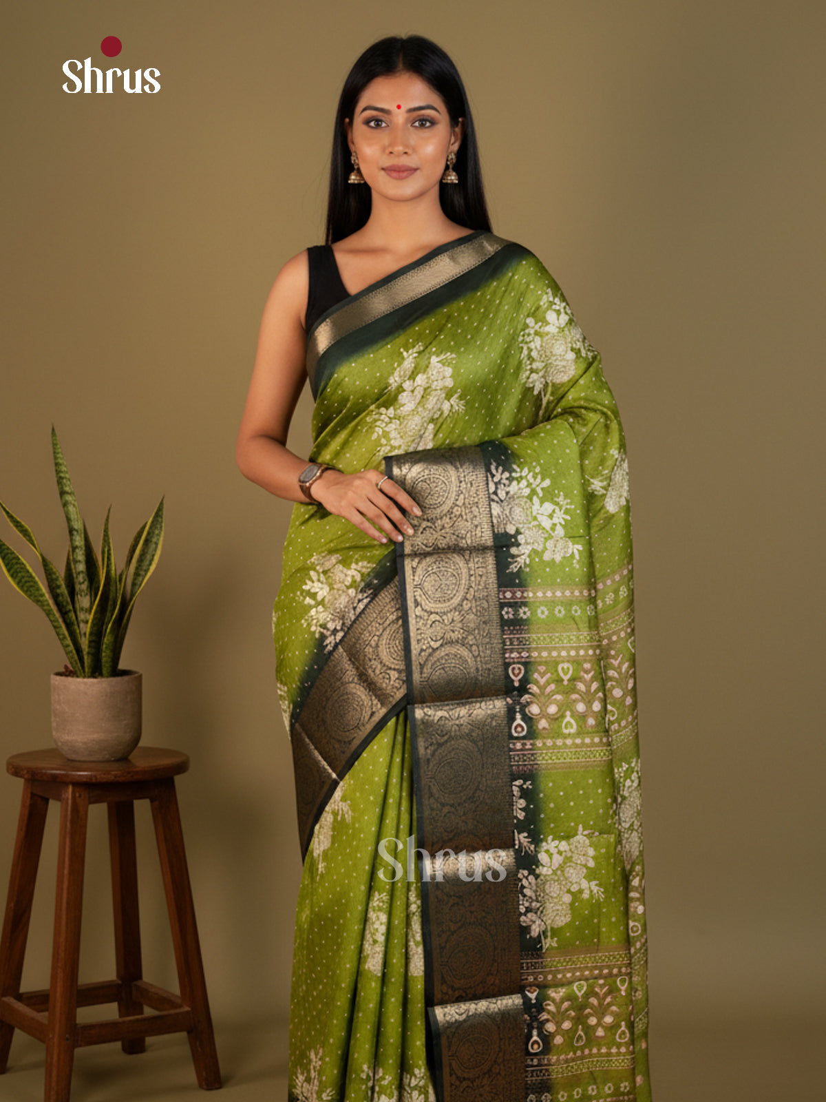 EBS14184 - Semi Crepe - Saree - Shop on Shrus.com
