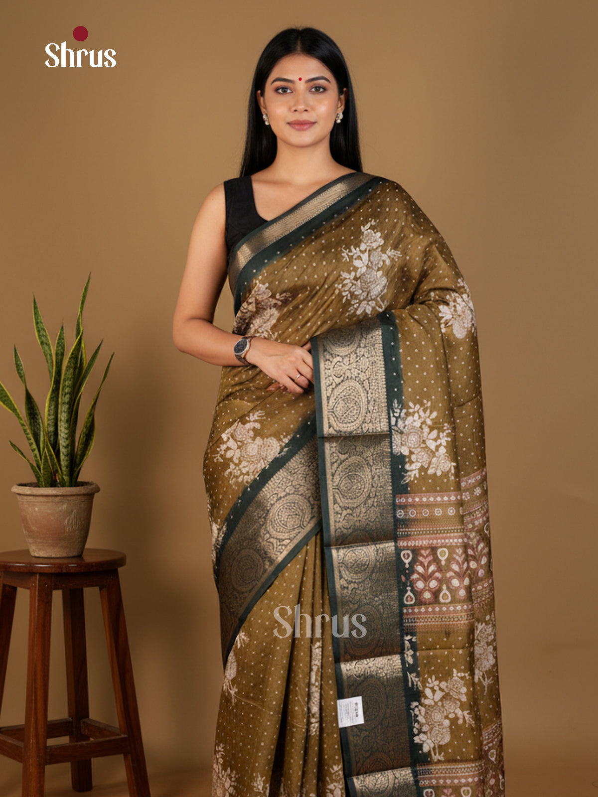 EBS14187 - Semi Crepe - Saree - Shop on Shrus.com