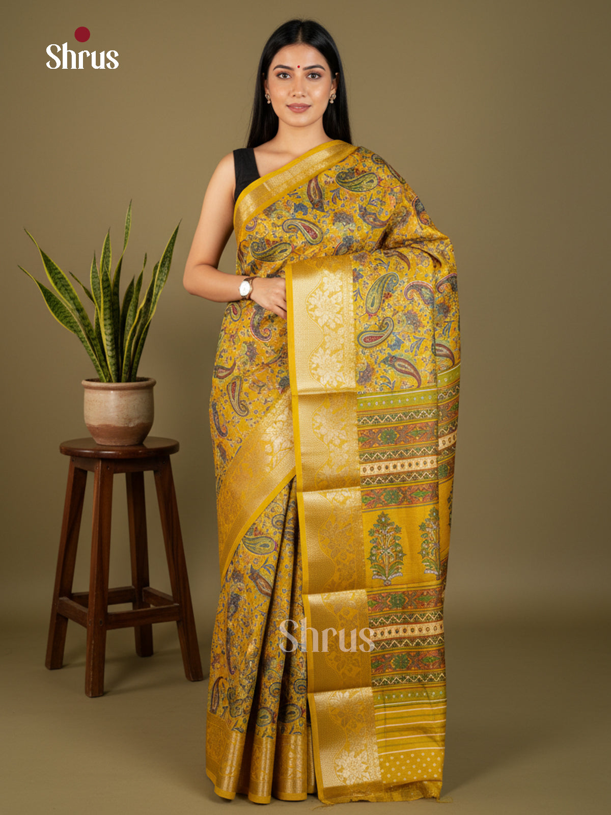EBS14203 - Semi Crepe - Saree - Shop on Shrus.com