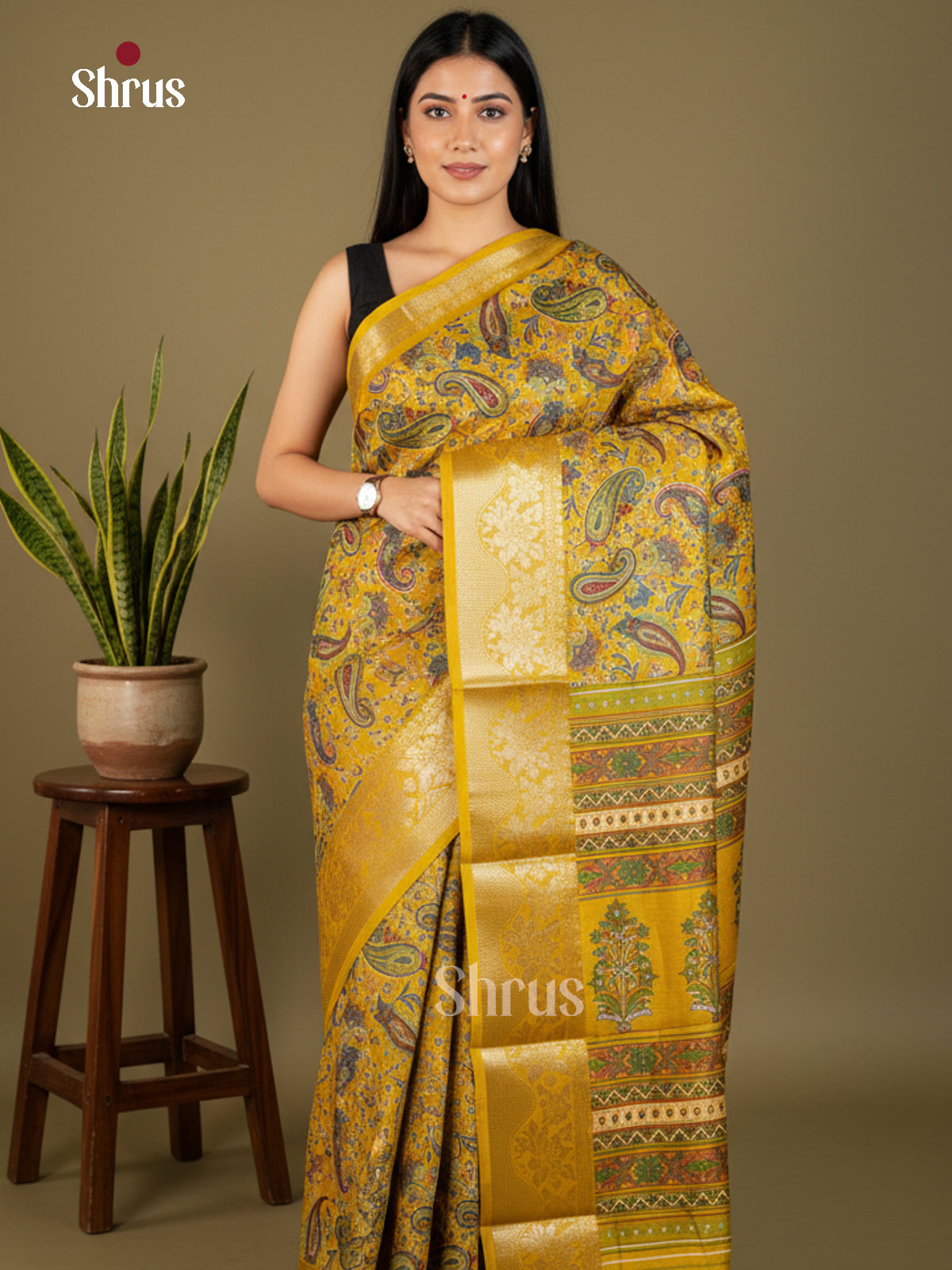 EBS14203 - Semi Crepe - Saree - Shop on Shrus.com
