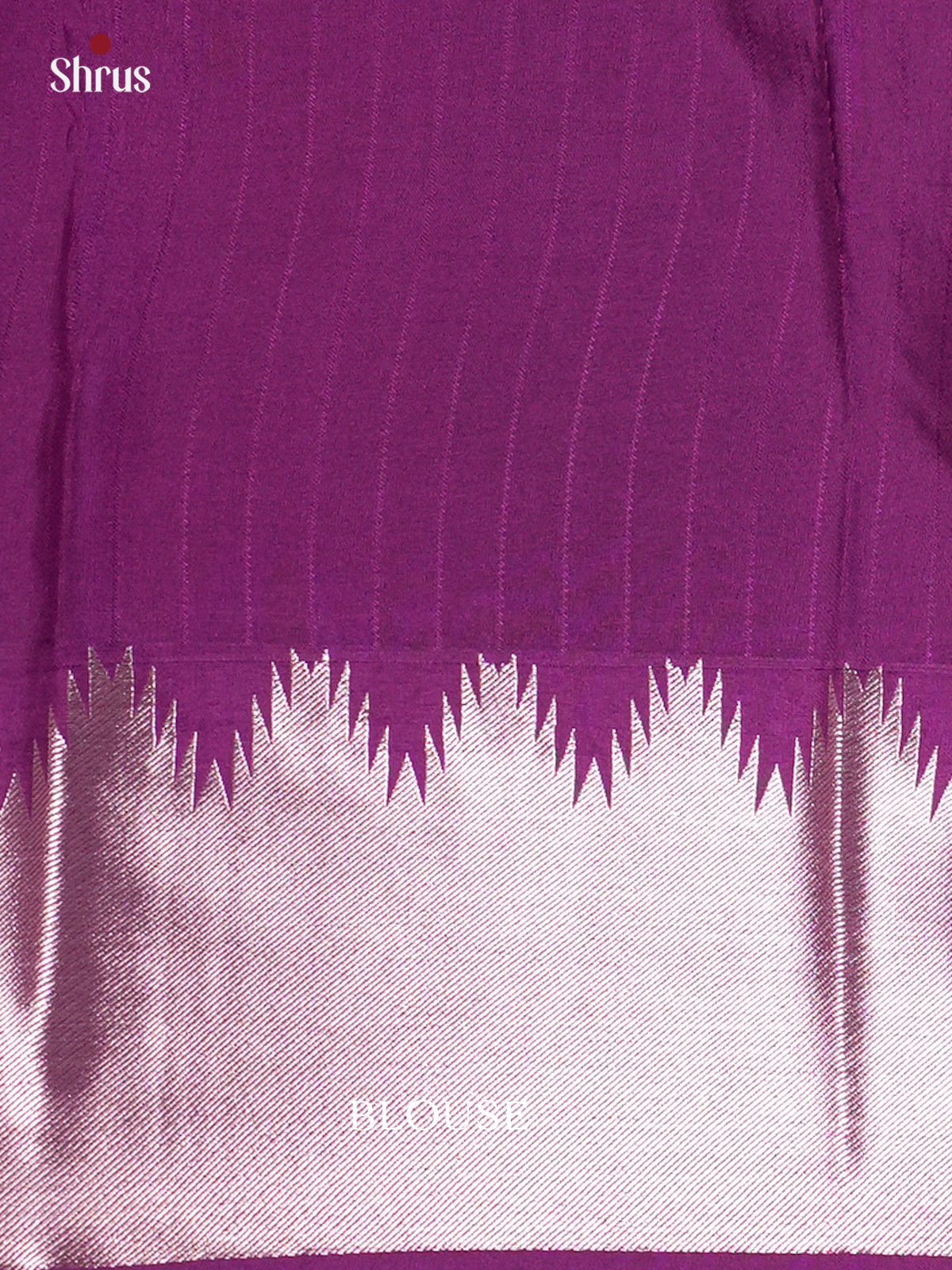 Semi Kanchipuram Saree - EBS16084 - Shop on Shrus.com